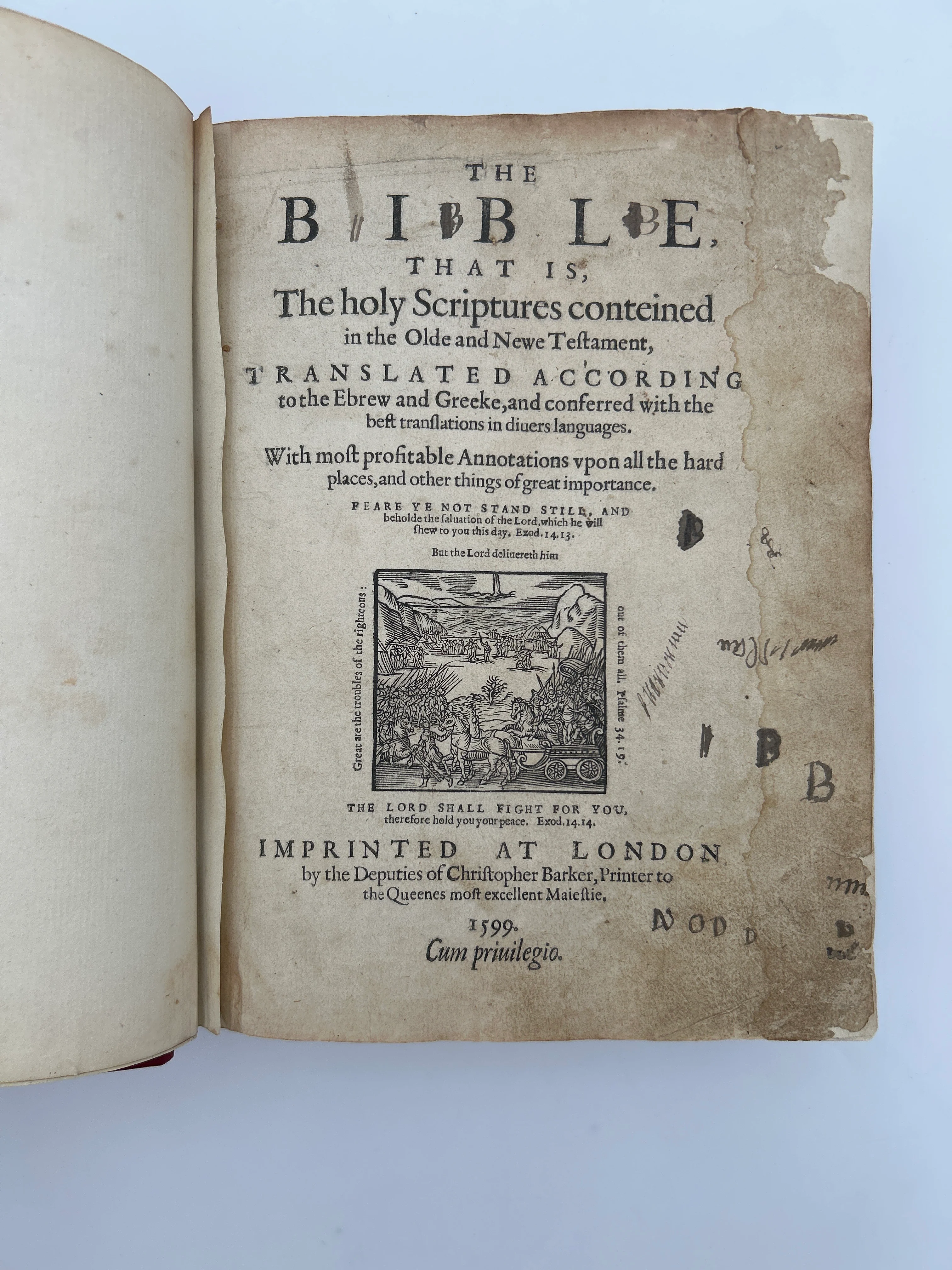 Geneva Bible 1599 - Image 3
