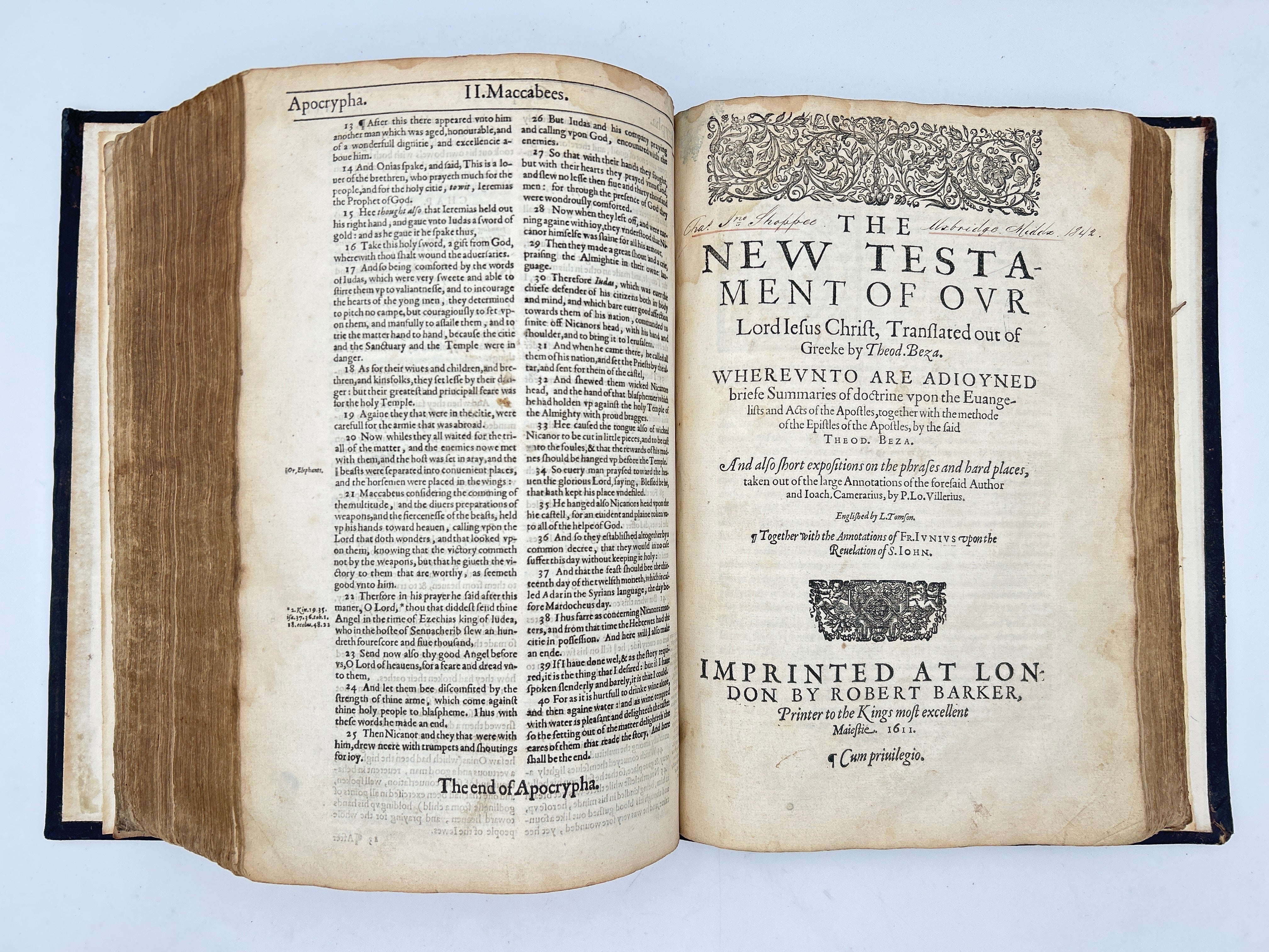 Geneva Bible 1611 - Image 8