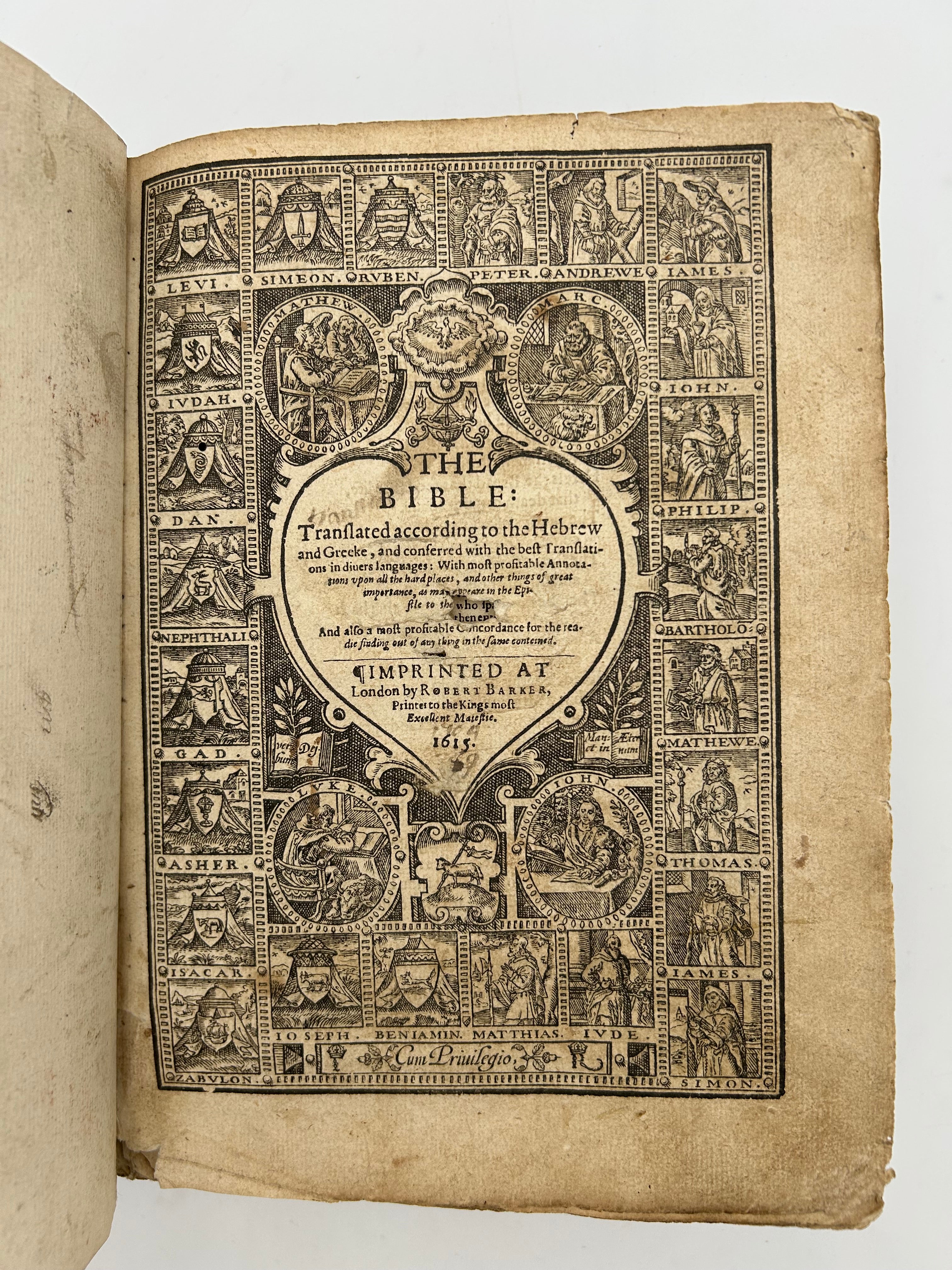 Geneva Bible 1615 - Image 6