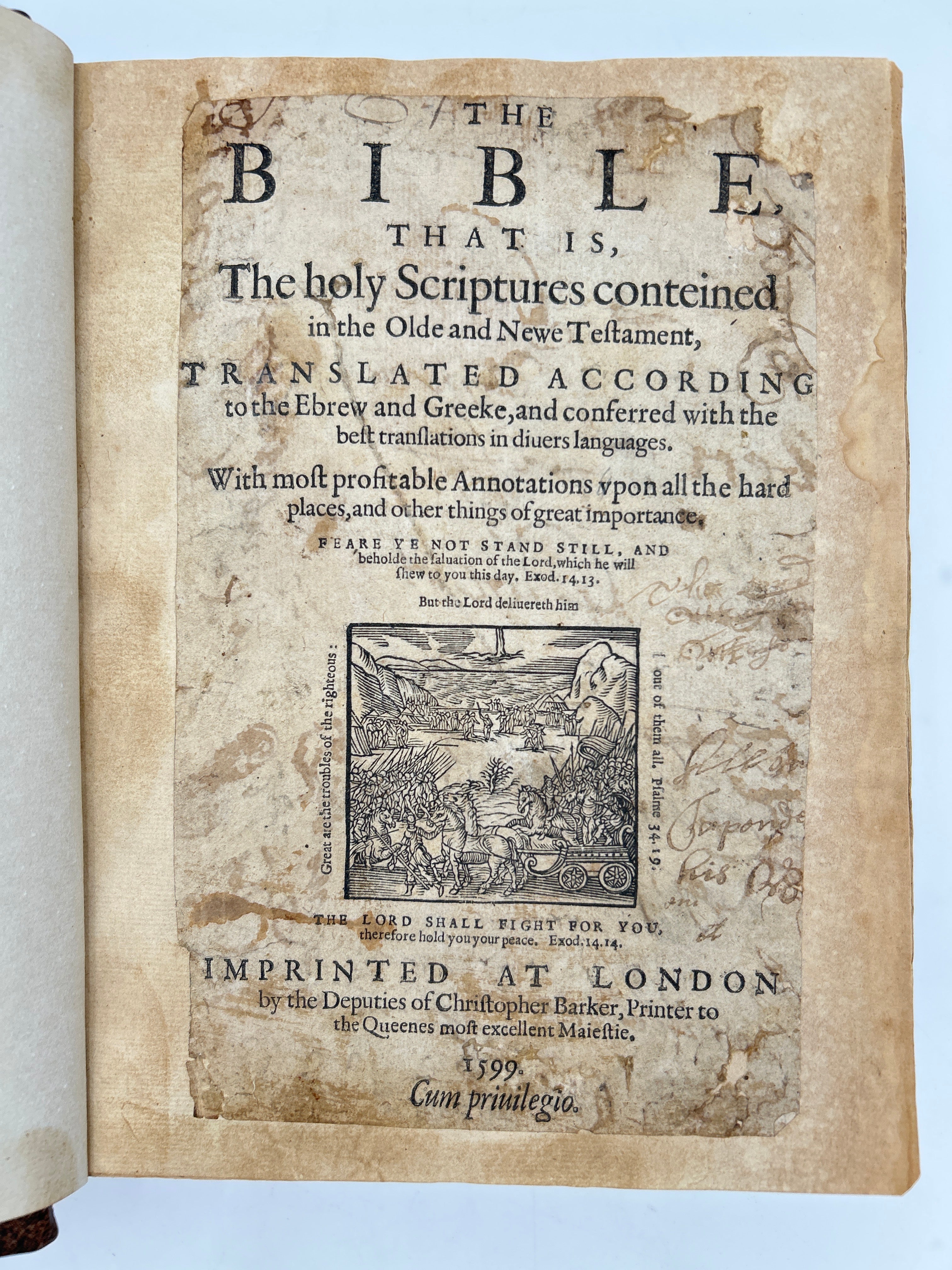 Geneva Bible 1599 - Image 2