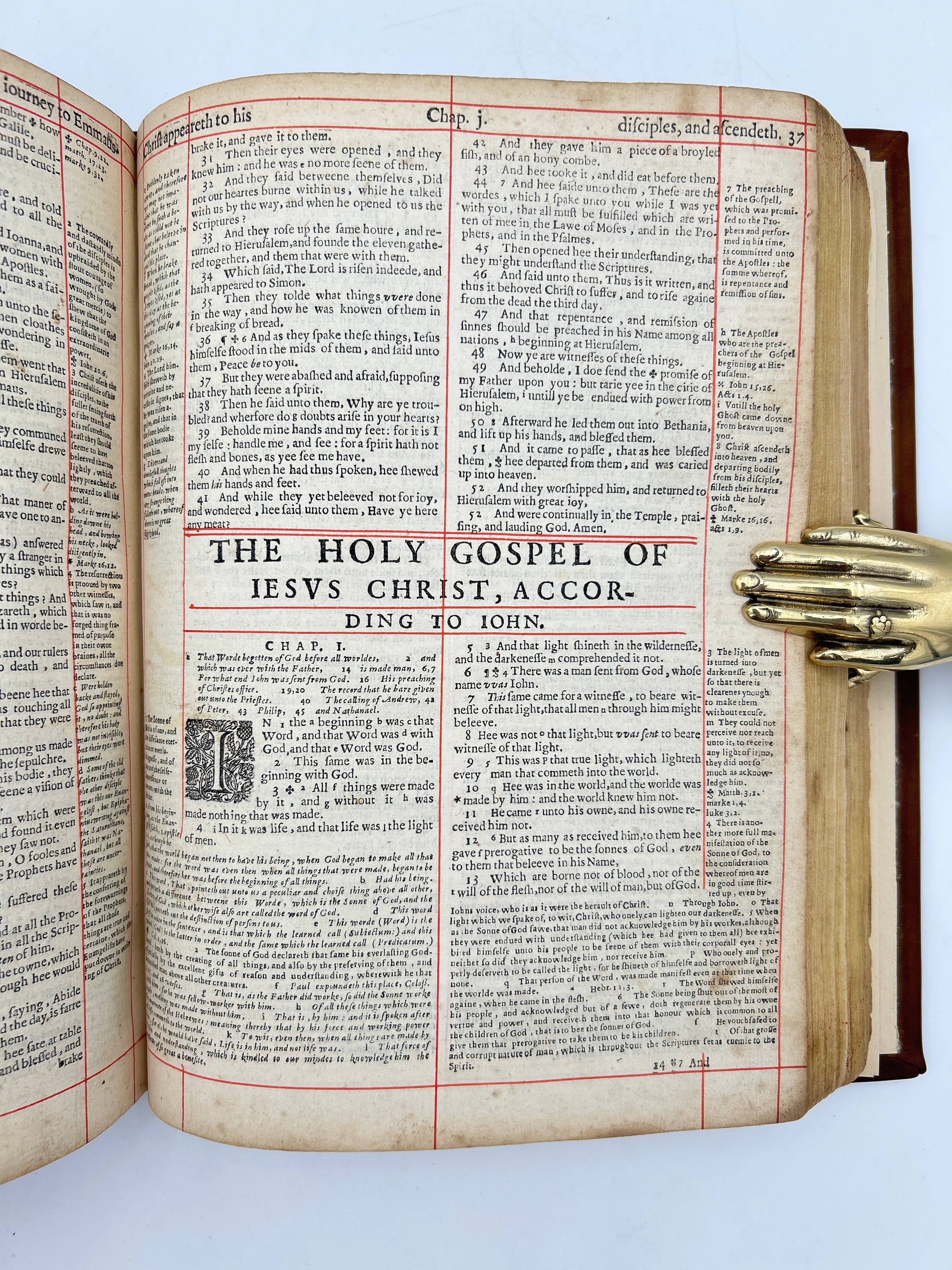 Geneva Bible Ruled in Red - Image 7