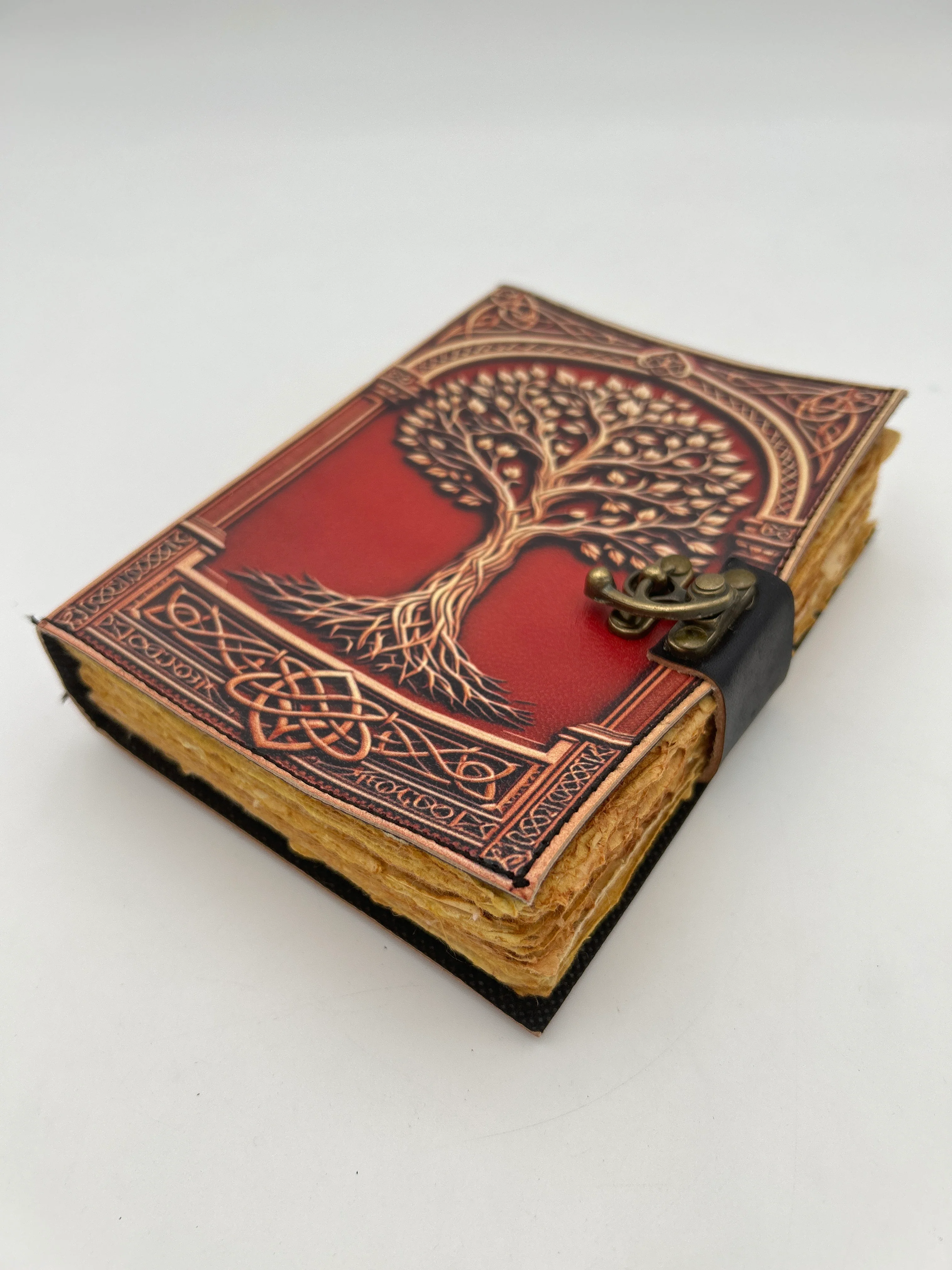 Celtic Grimoire Journal with Clasp - Image 3