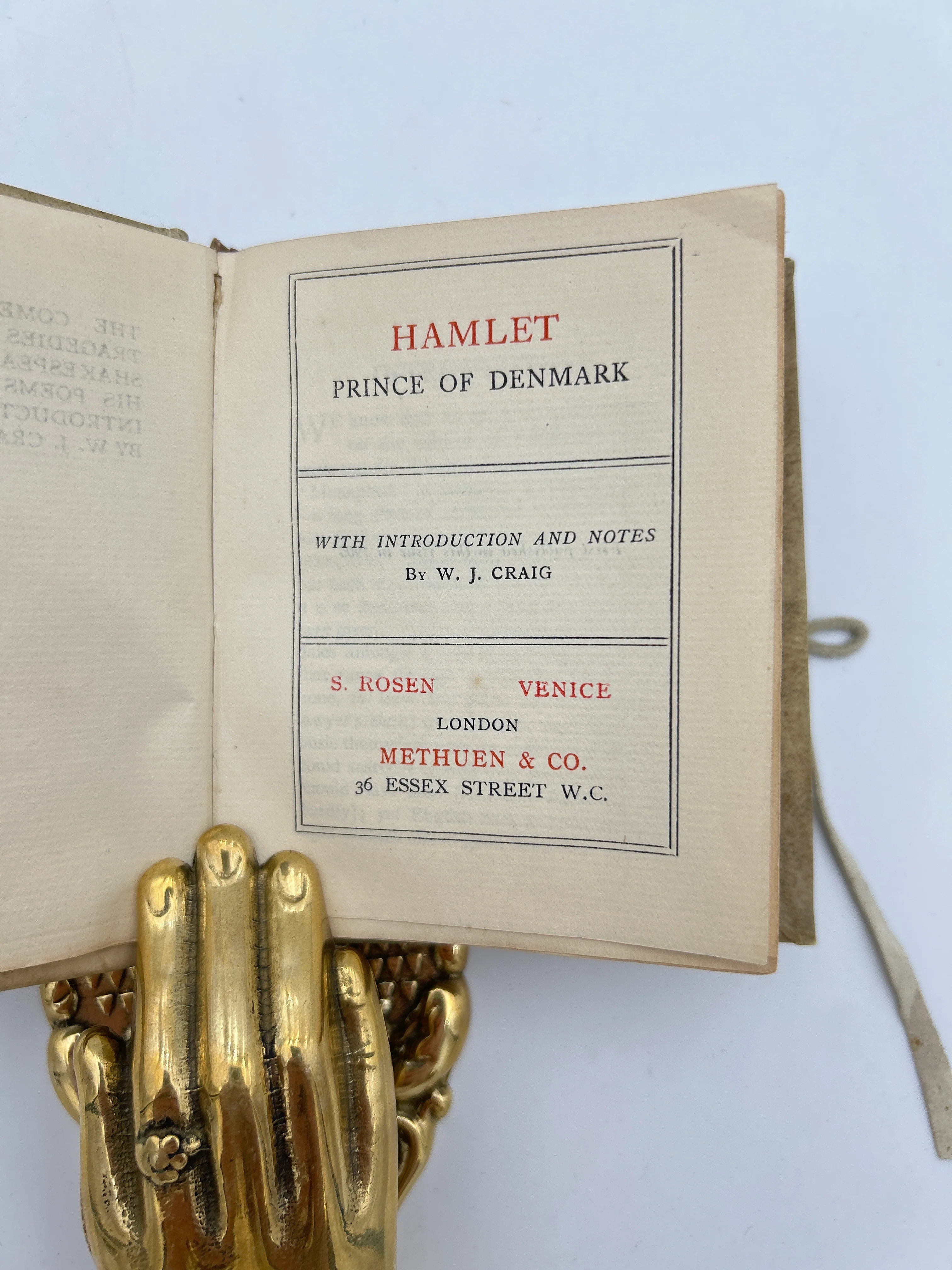 Hamlet (mini vellum with Florentine) - Image 3