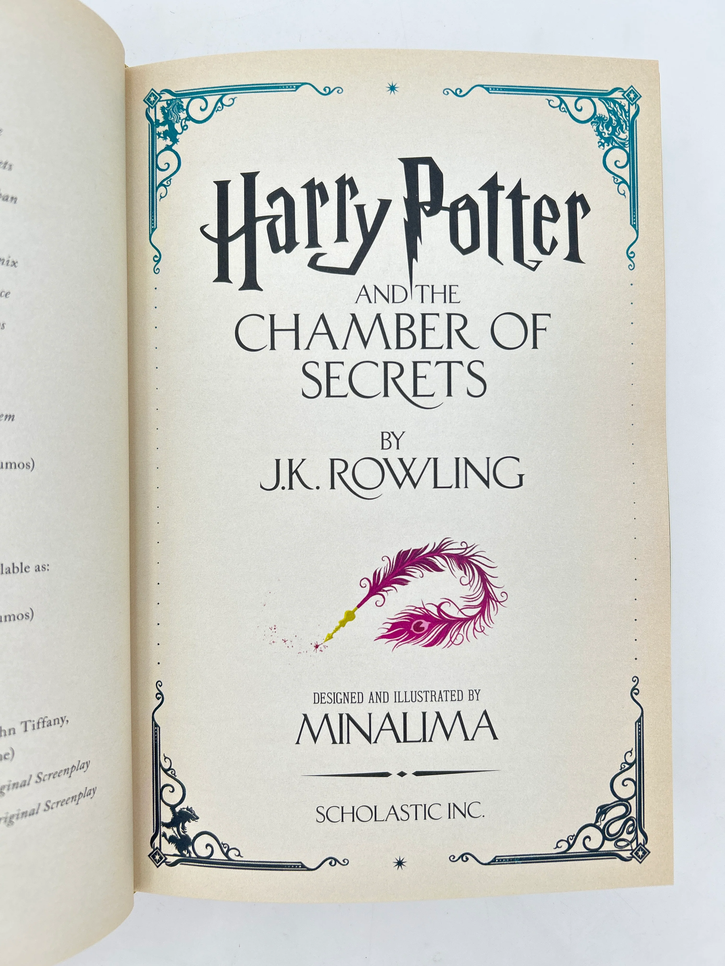 Harry Potter and the Chamber of Secrets Illustrated Reprint - Image 4