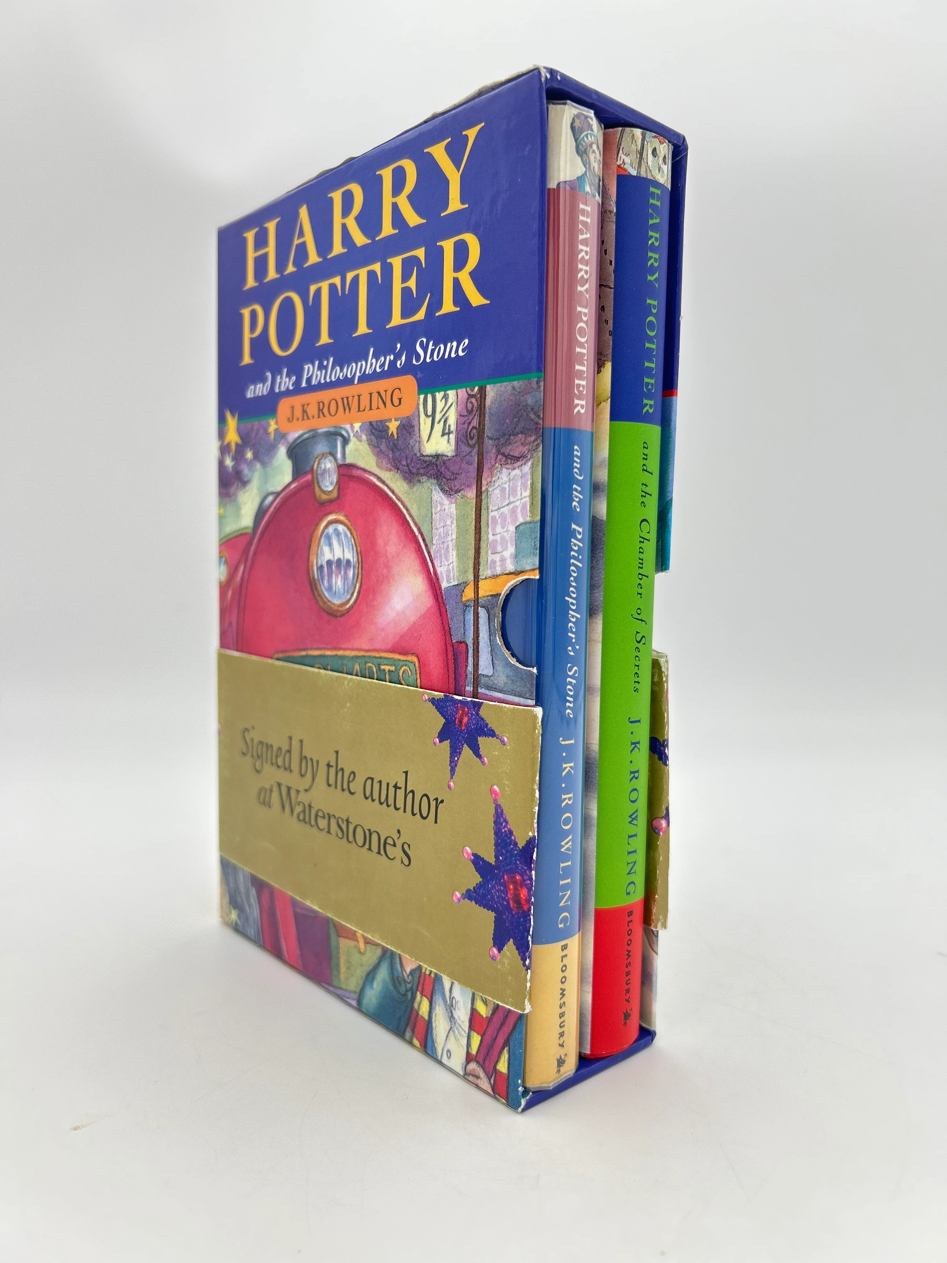 Harry Potter Books 1 & 2 Box Set - Signed by J.K. Rowling - Image 3
