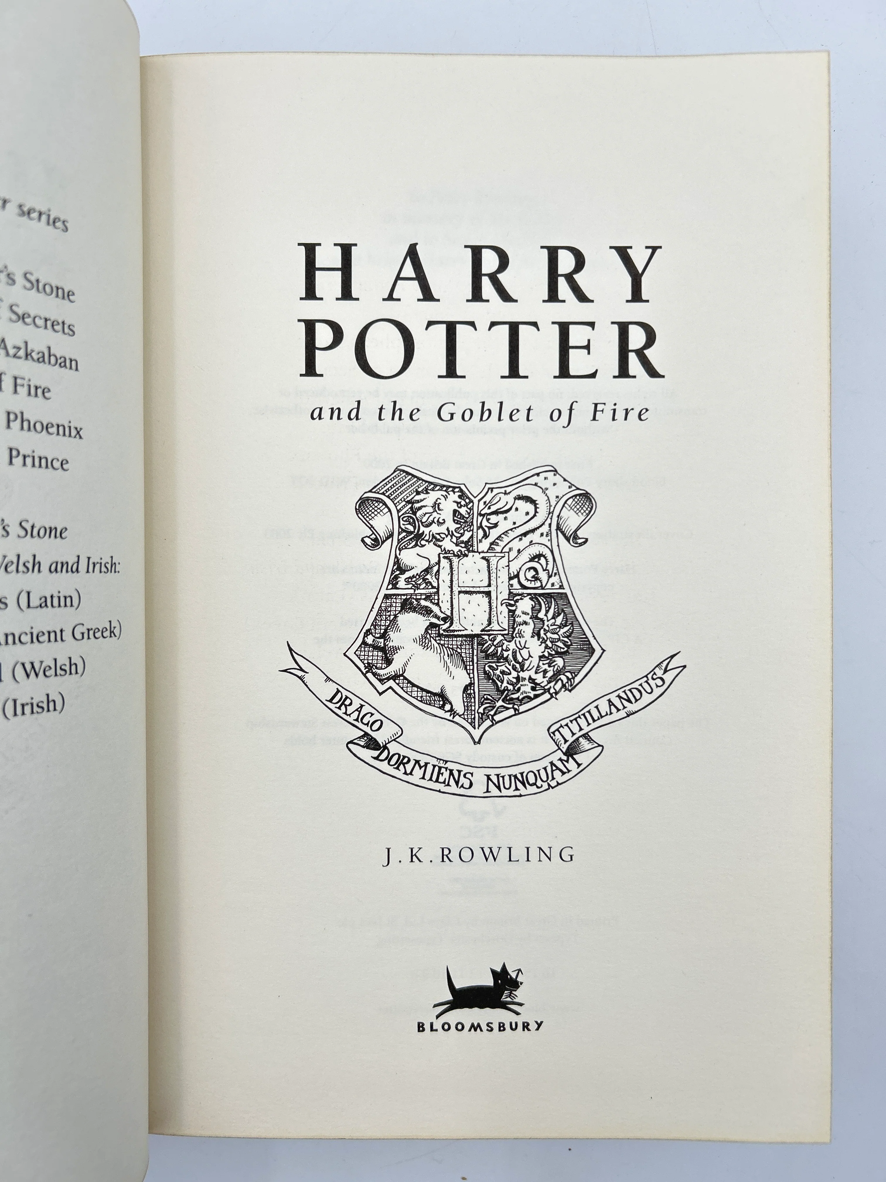 Harry Potter Complete Clothbound Set - Image 12
