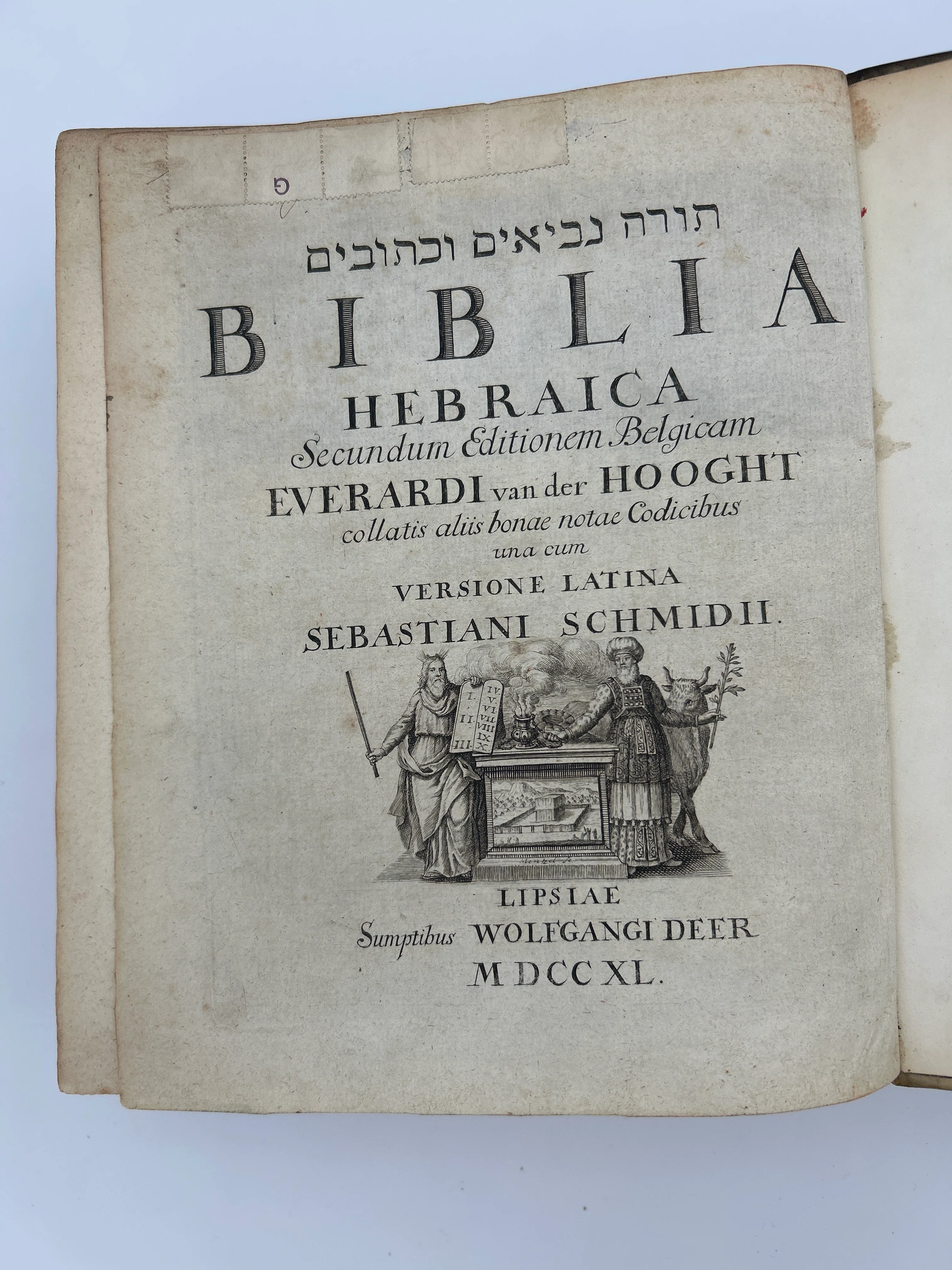 Hebrew Bible 1740 - Image 3