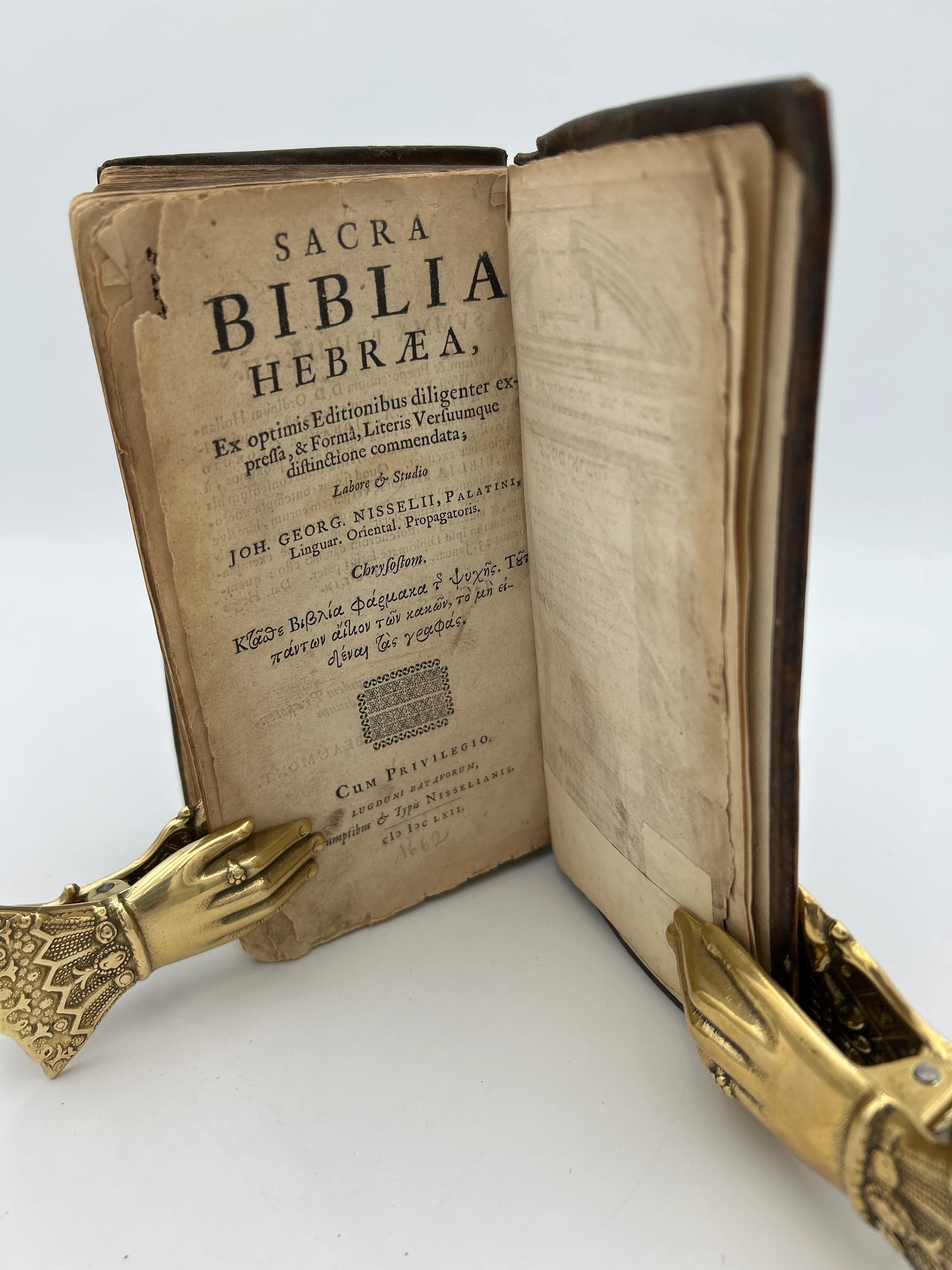 Hebrew Old Testament 1662 - Image 4