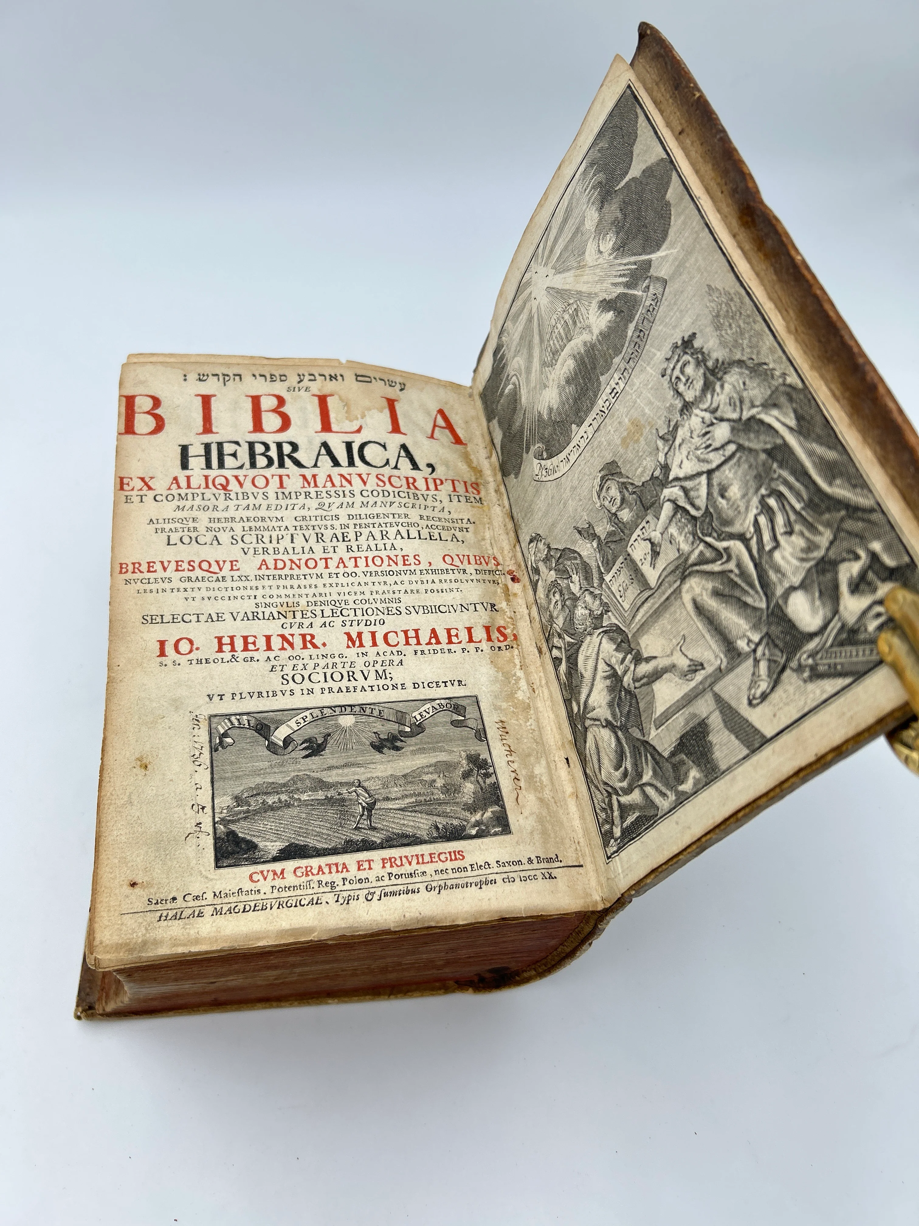 Hebrew Bible 1720 - Image 3