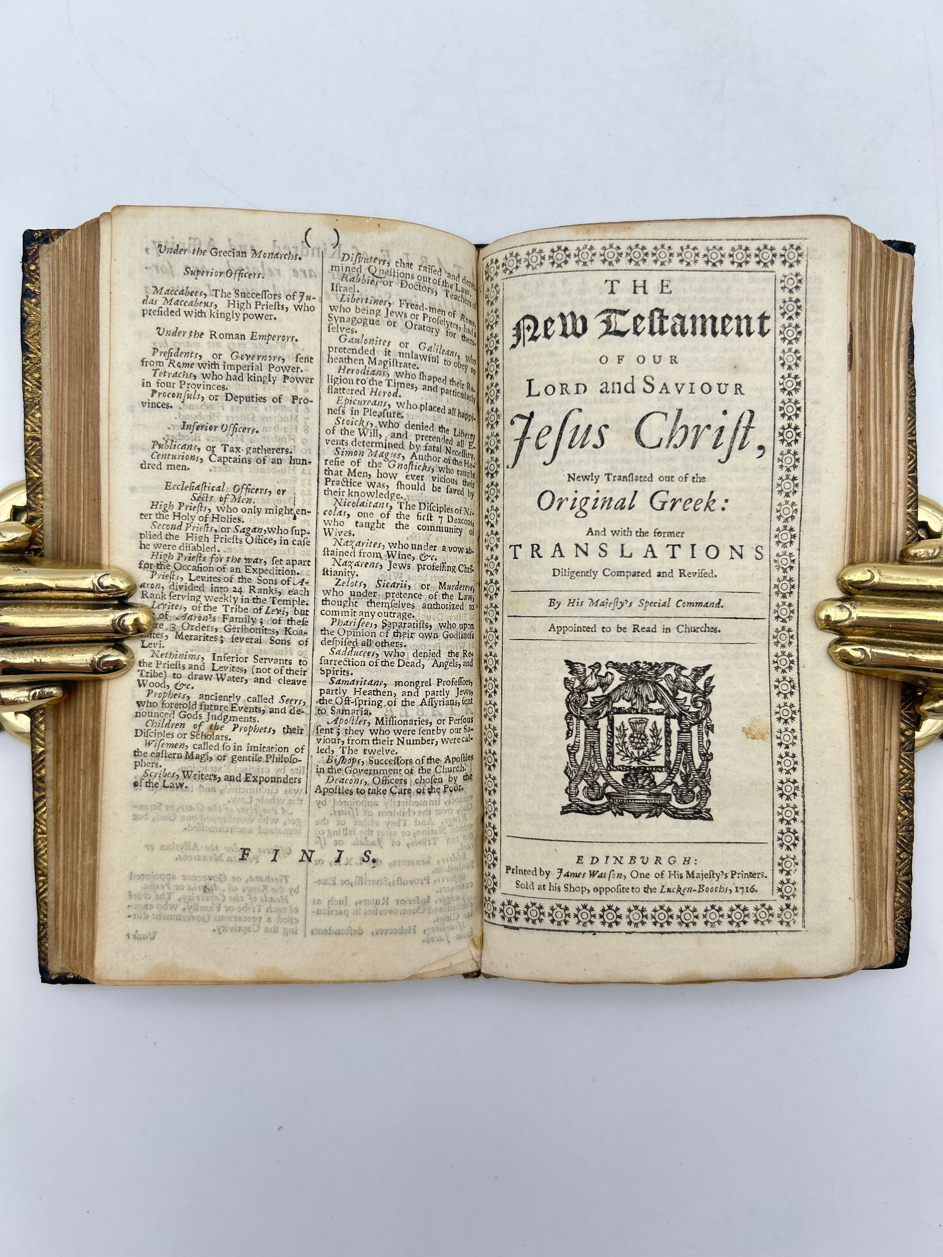 Holy Bible 1716 - Image 6