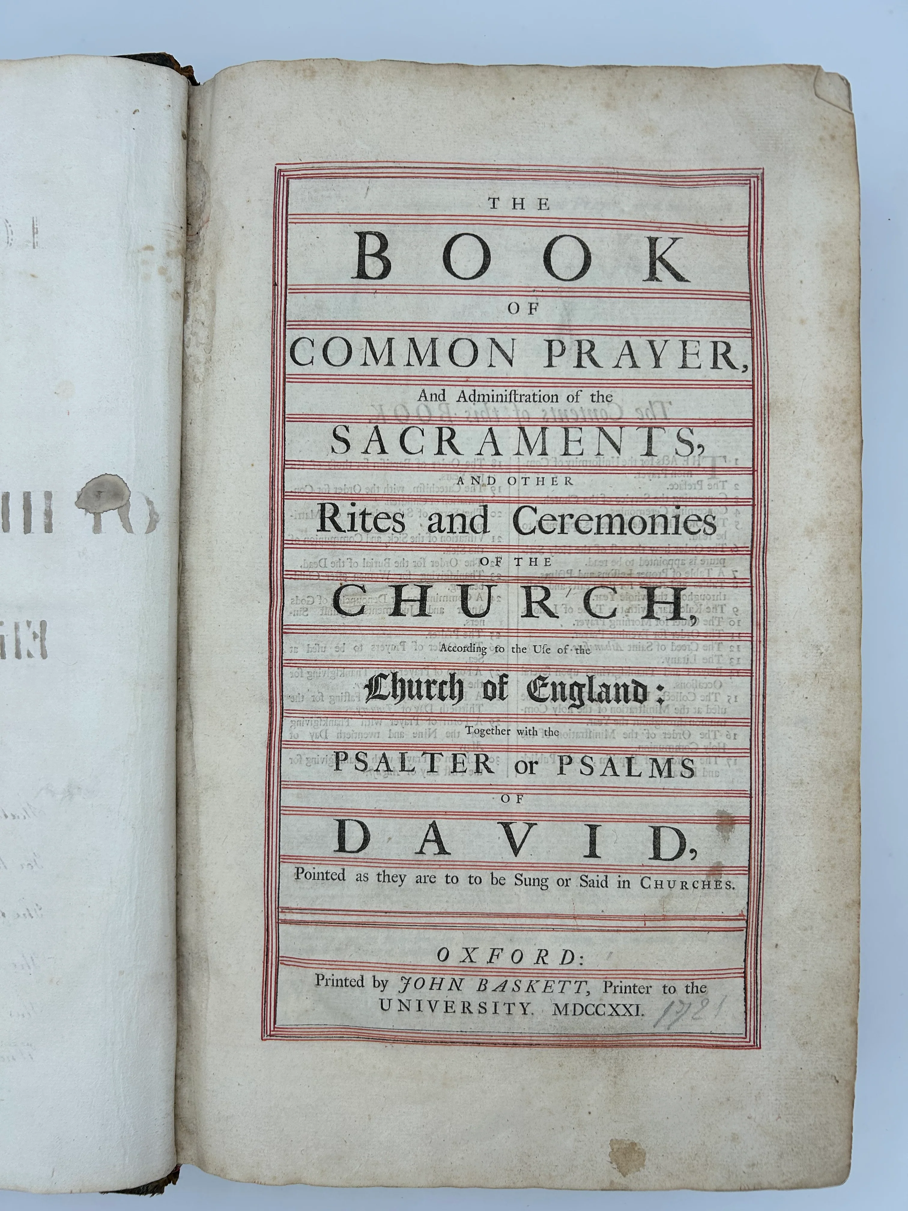 Holy Bible 1723 - Image 7
