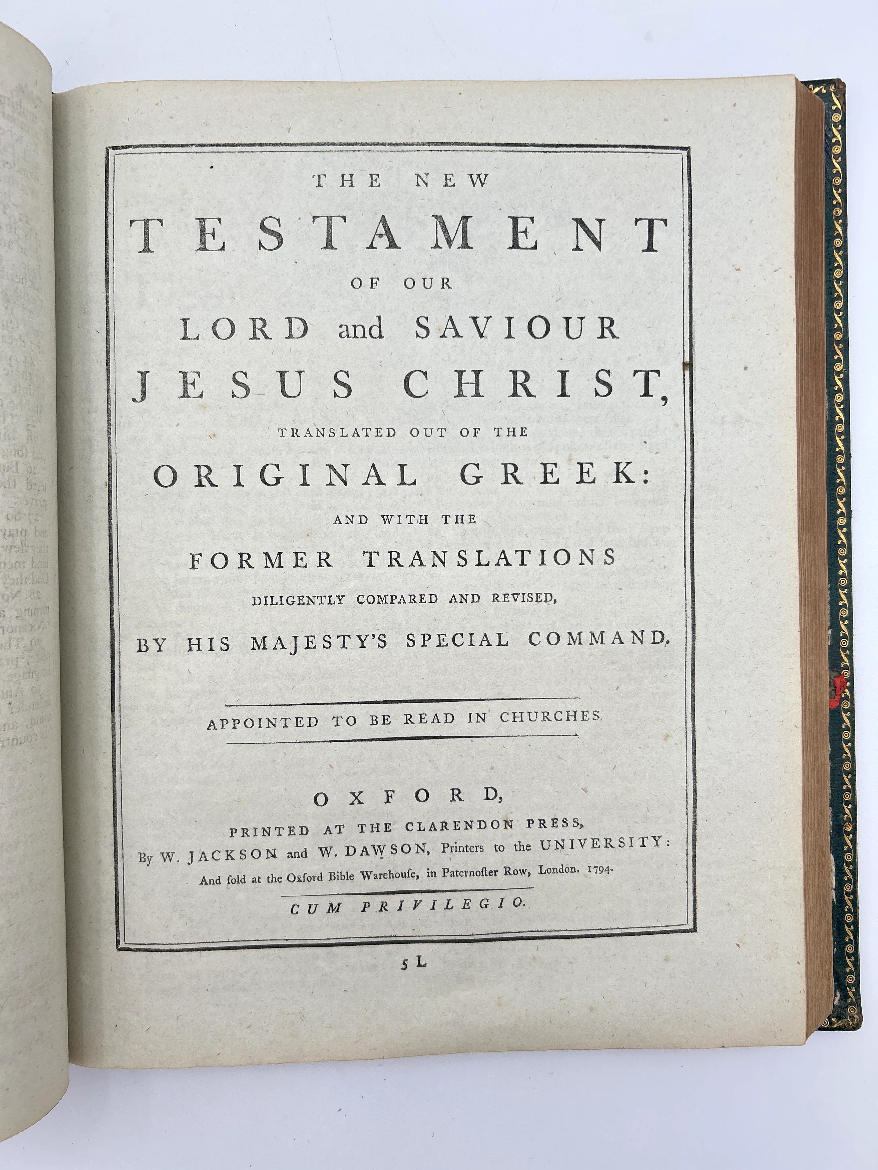 Holy Bible 1794 - Image 4