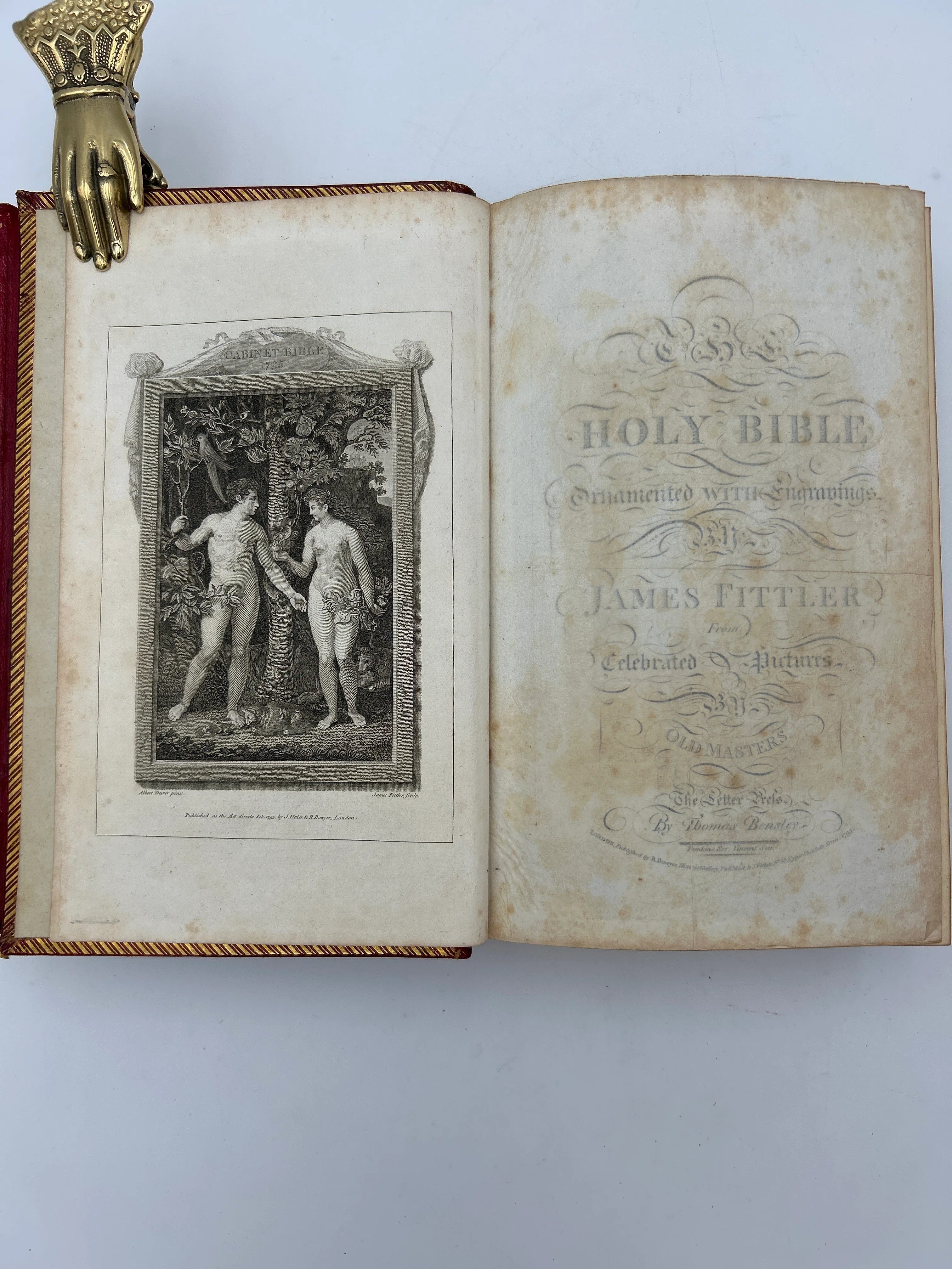 “Child Killers Bible” 1795 - Image 6