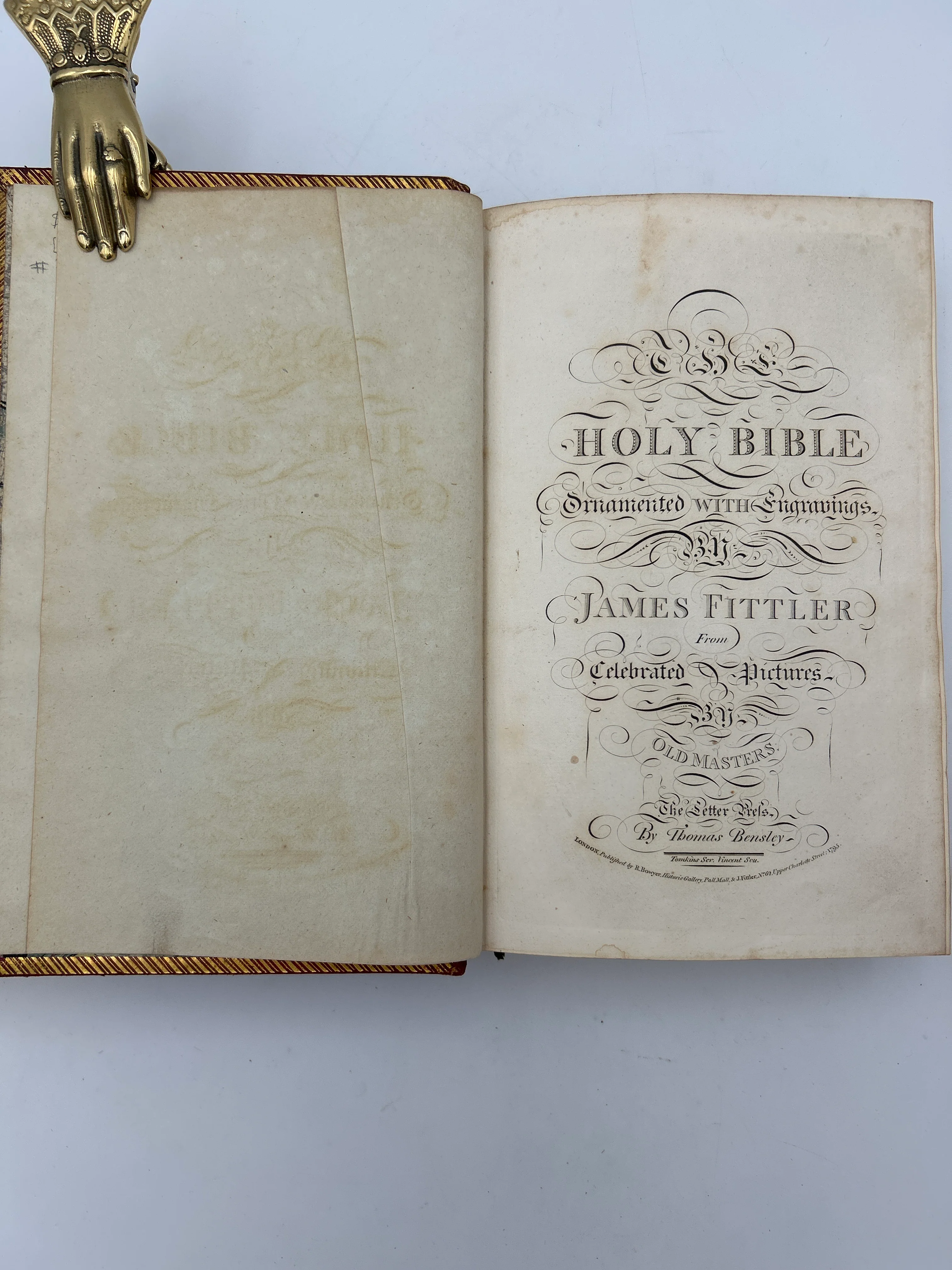 “Child Killers Bible” 1795 - Image 8