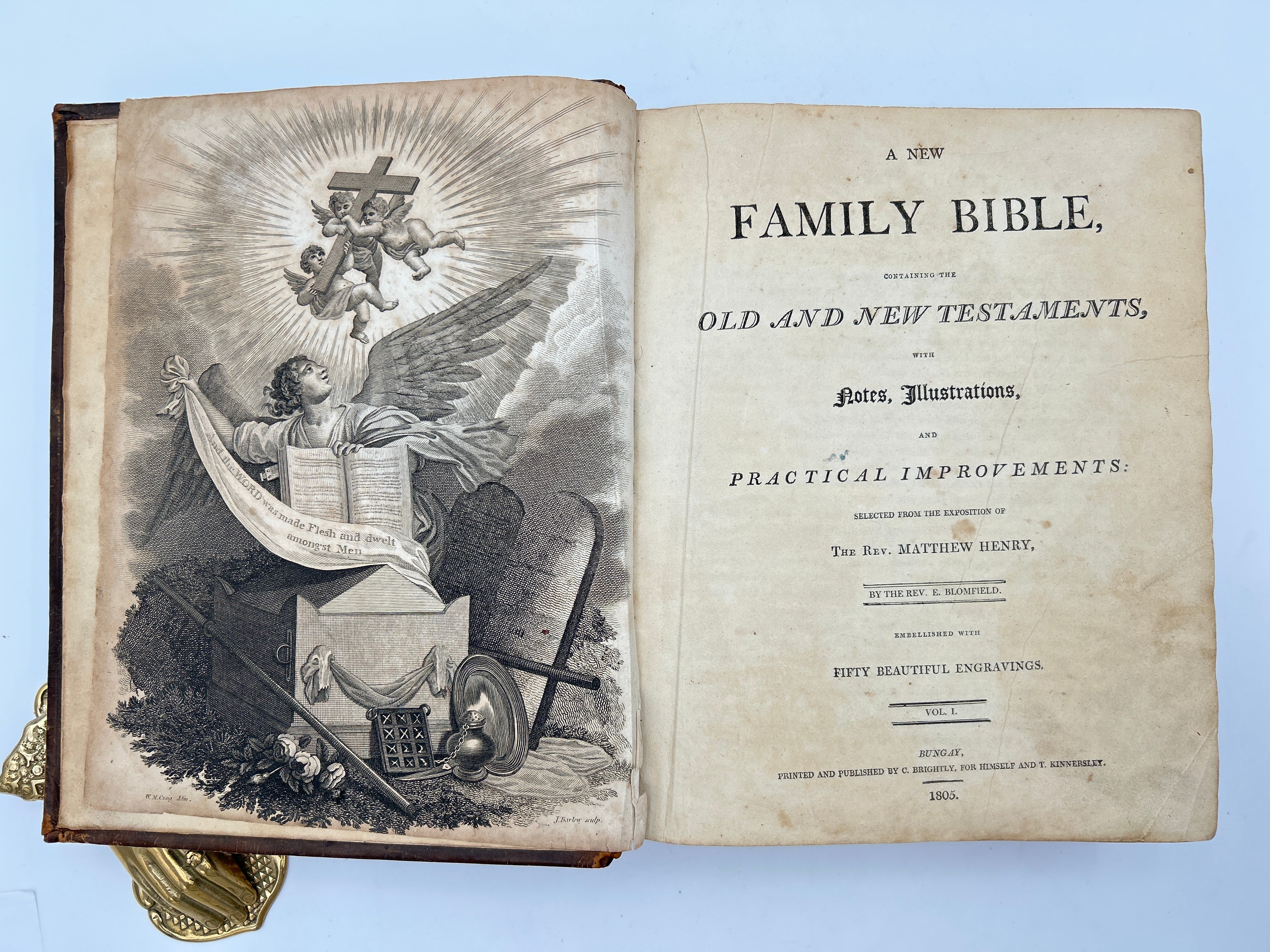 Holy Bible 1805 - Image 5