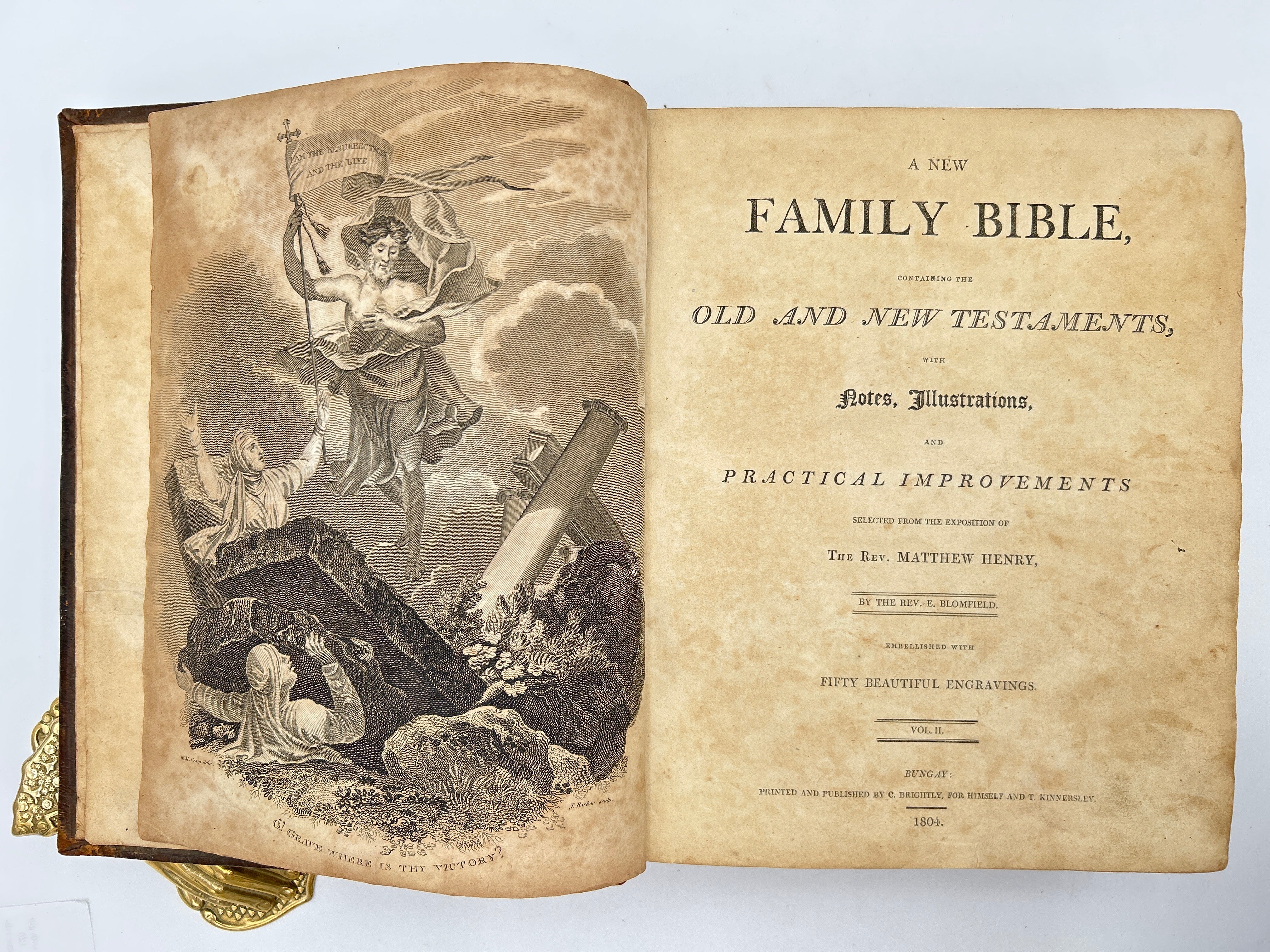 Holy Bible 1805 - Image 9