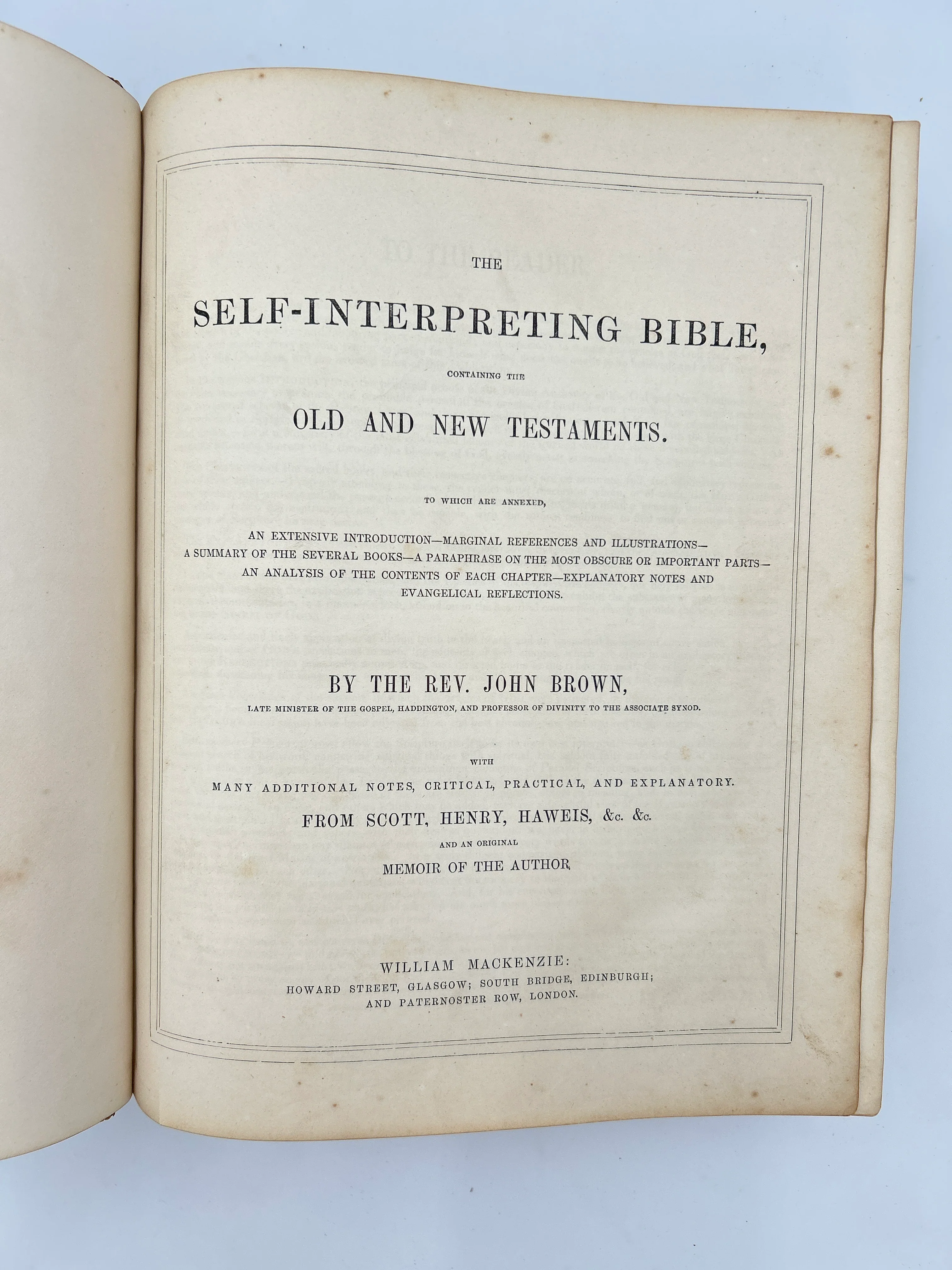 Holy Bible 1865 - Image 4