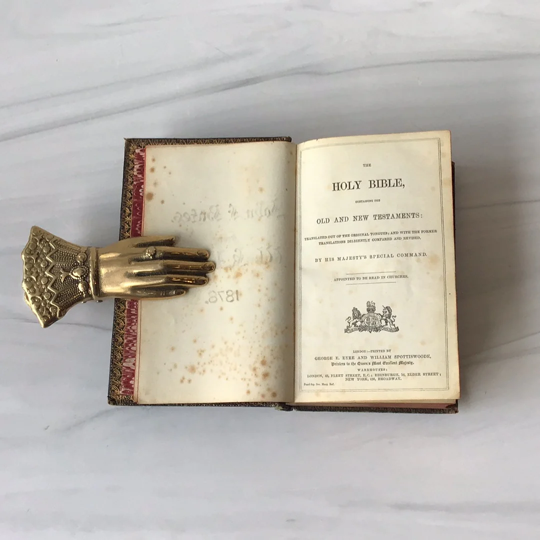 -Holy Bible 1878* - Image 2