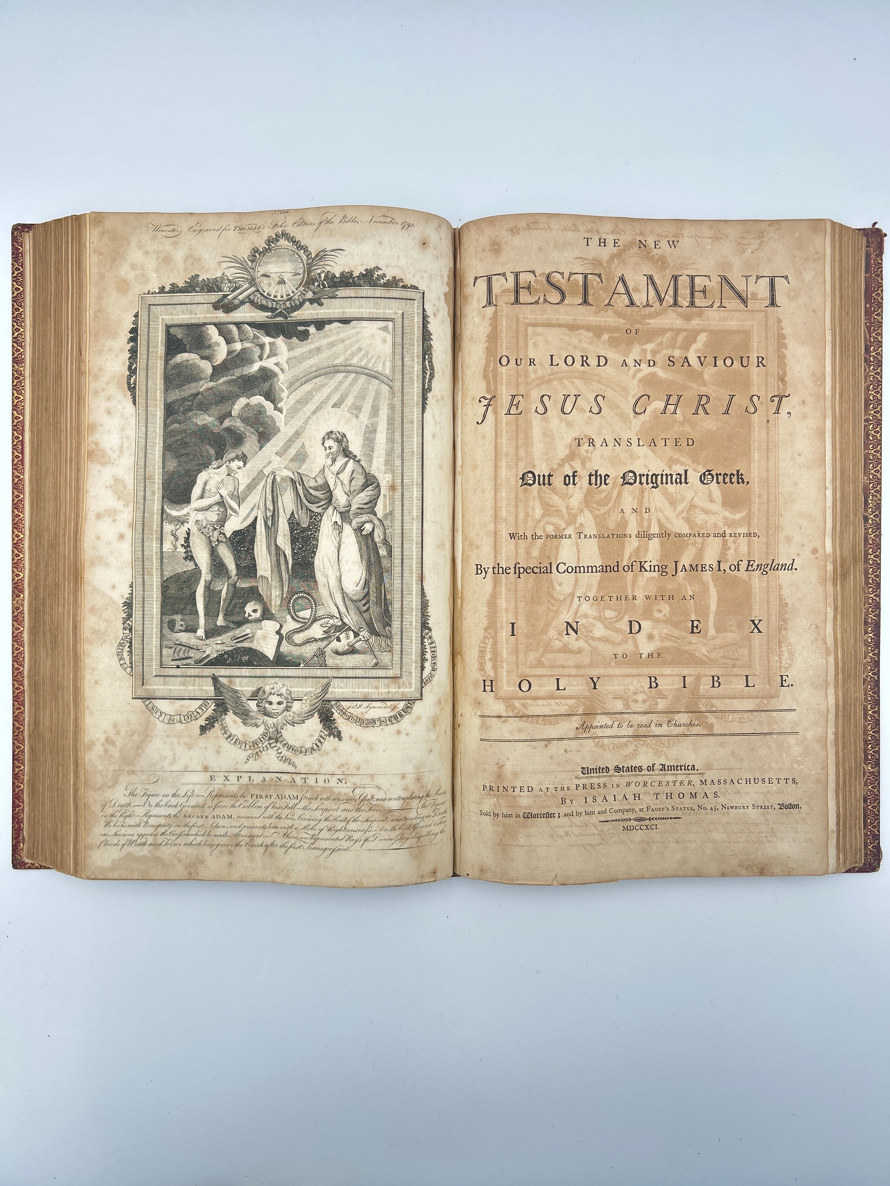 Thomas Bible in 2 Volumes (Illustrated) - Image 16