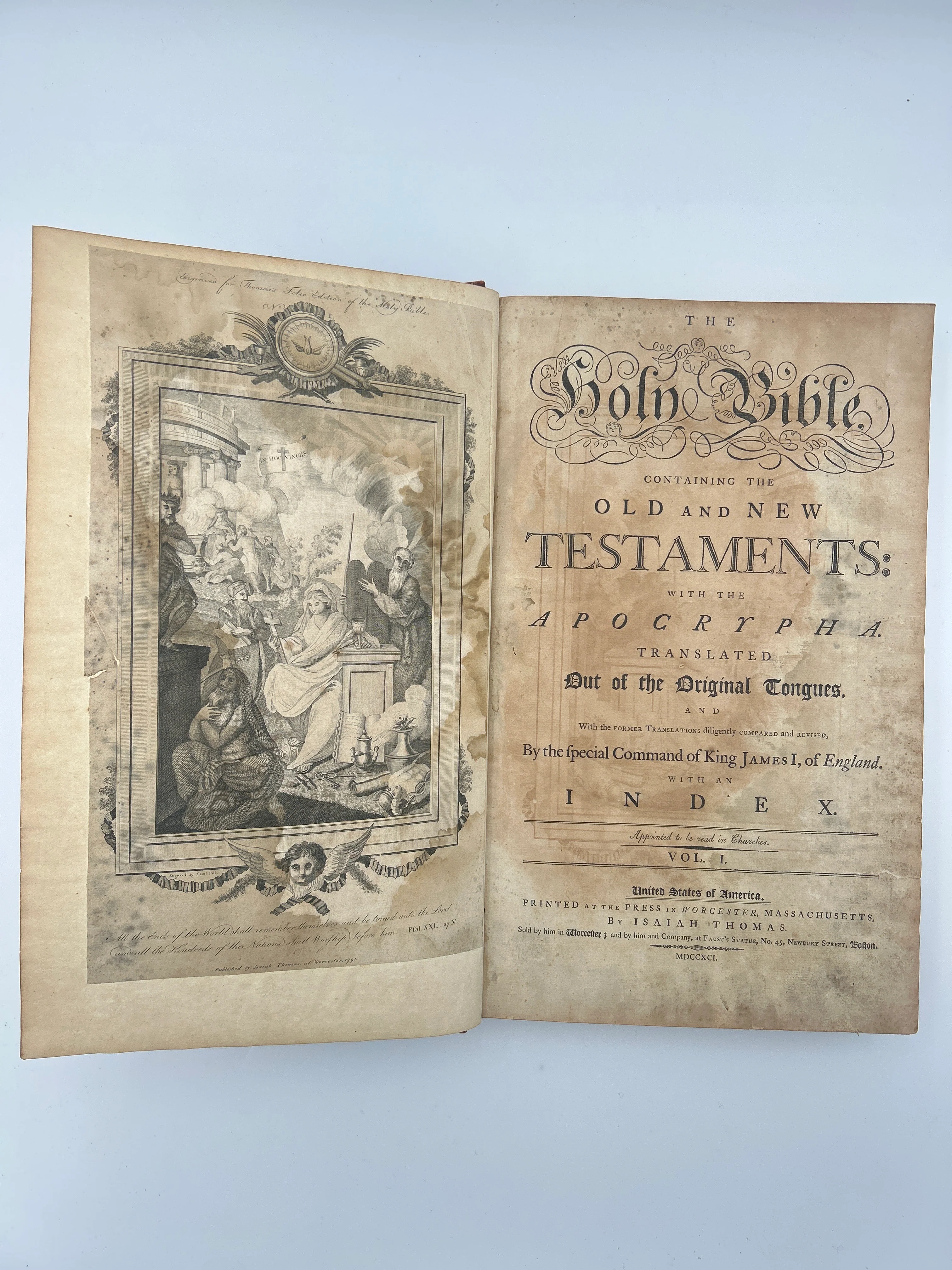 Thomas Bible in 2 Volumes (Illustrated) - Image 2
