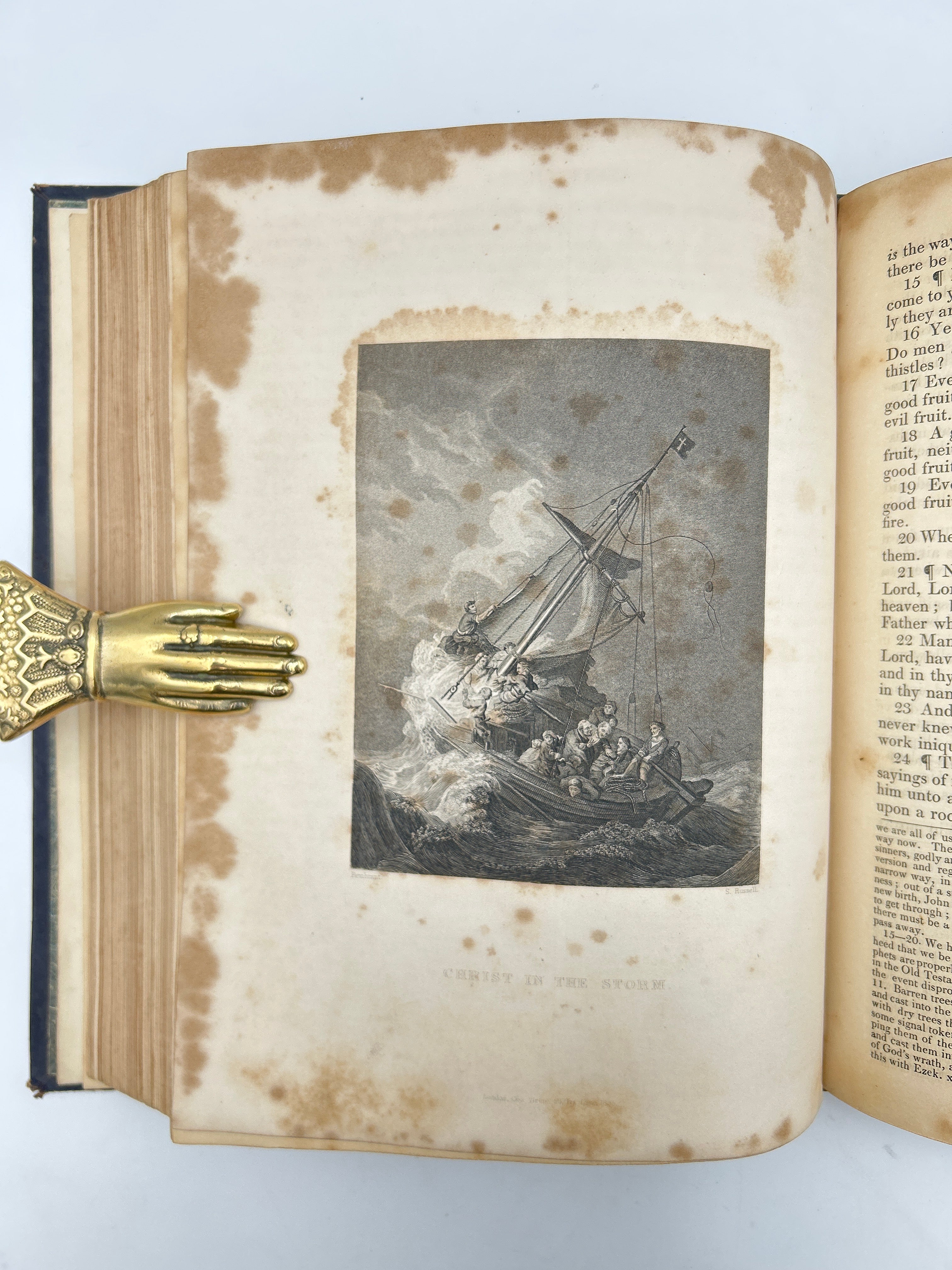 Holy Bible 1840 in Two Volumes - Image 9