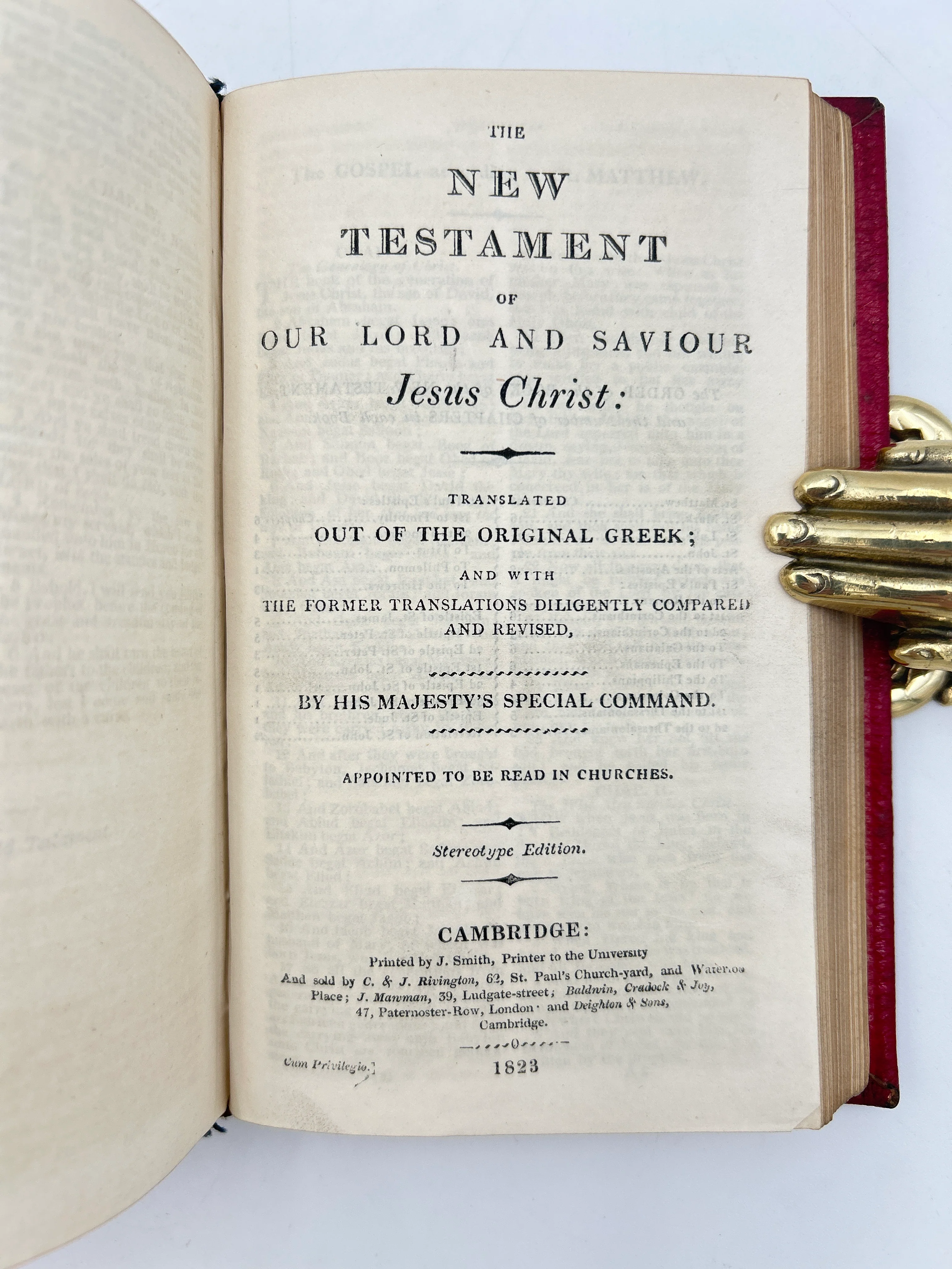 Holy Bible 1823-1824 - Image 4