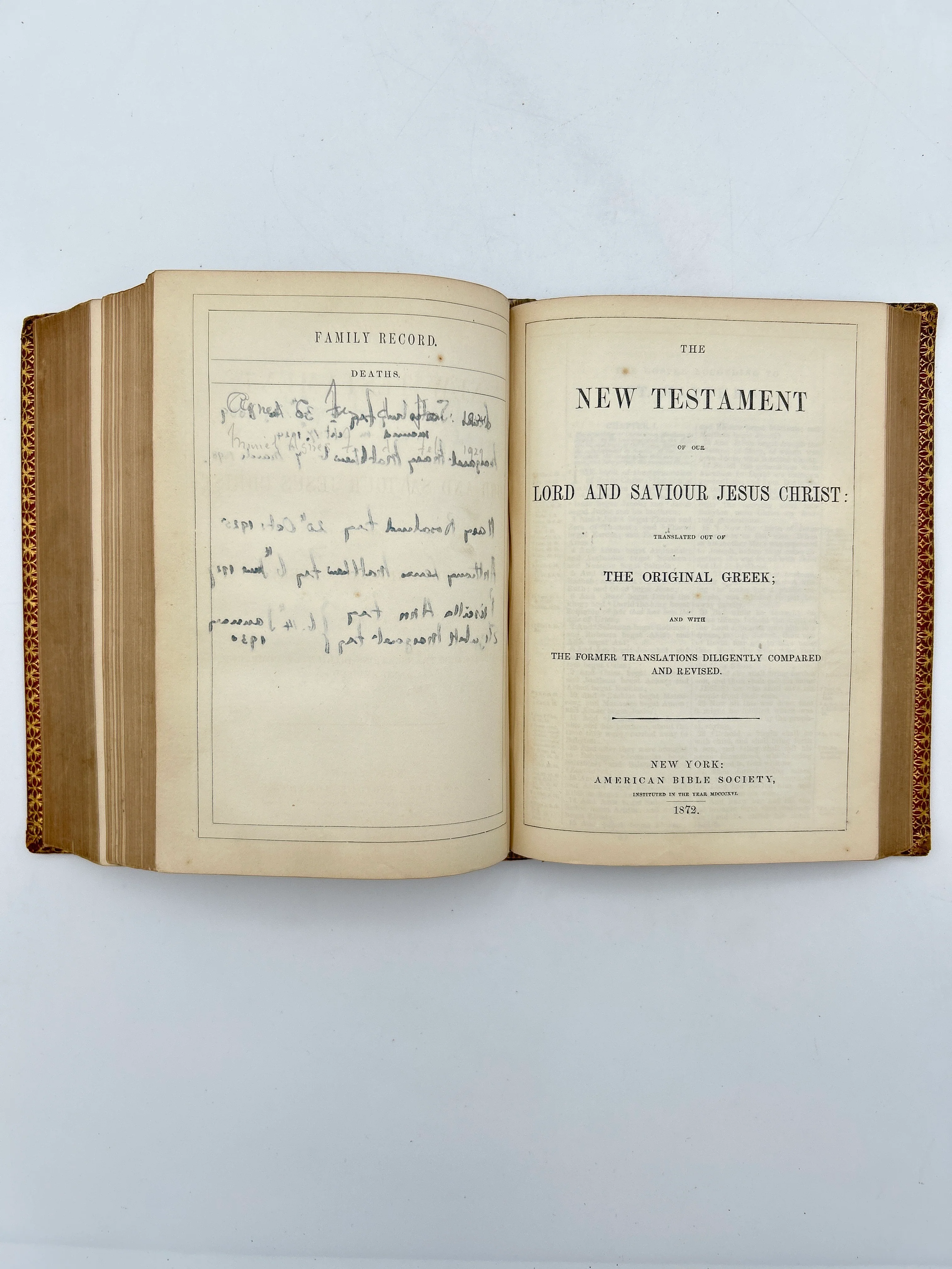 Holy Bible 1872 - Image 3