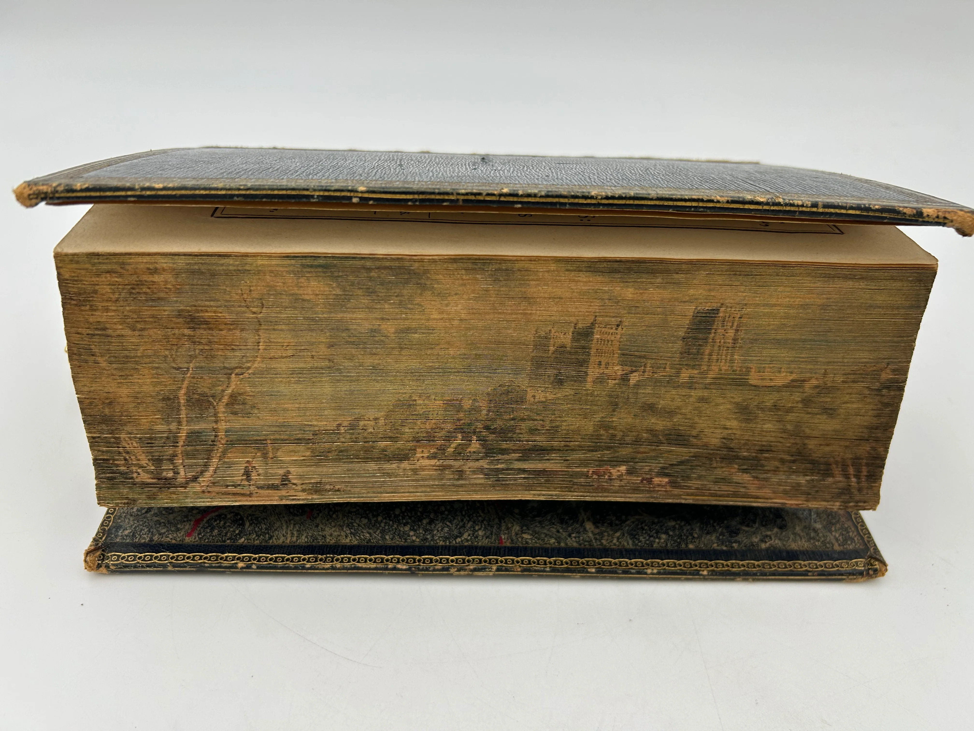 Holy Bible 1800 with Fore Edge Painting - Image 4