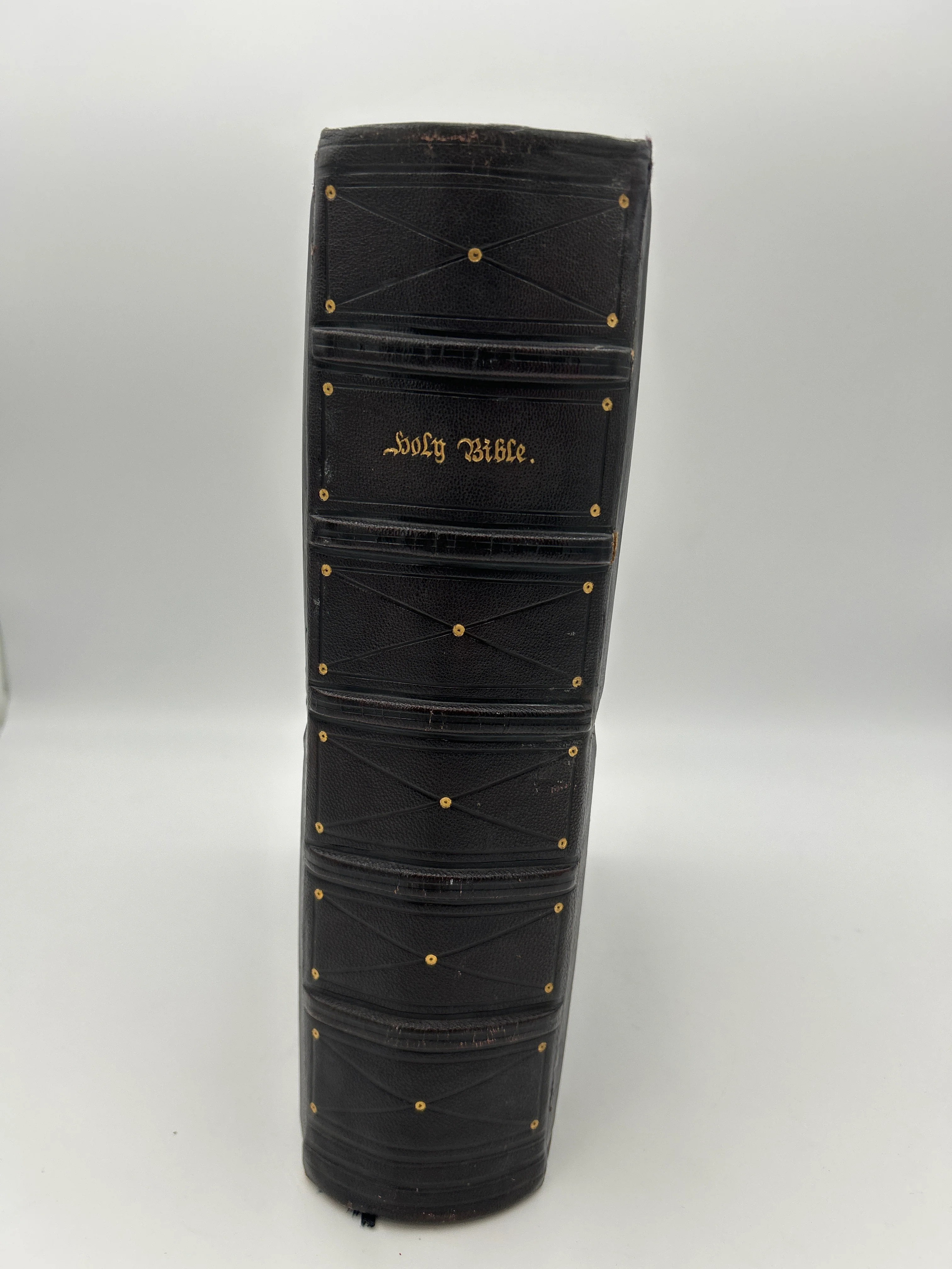 Holy Bible (Barritt) 1844 ( Blue Fore- Edge) - Image 2
