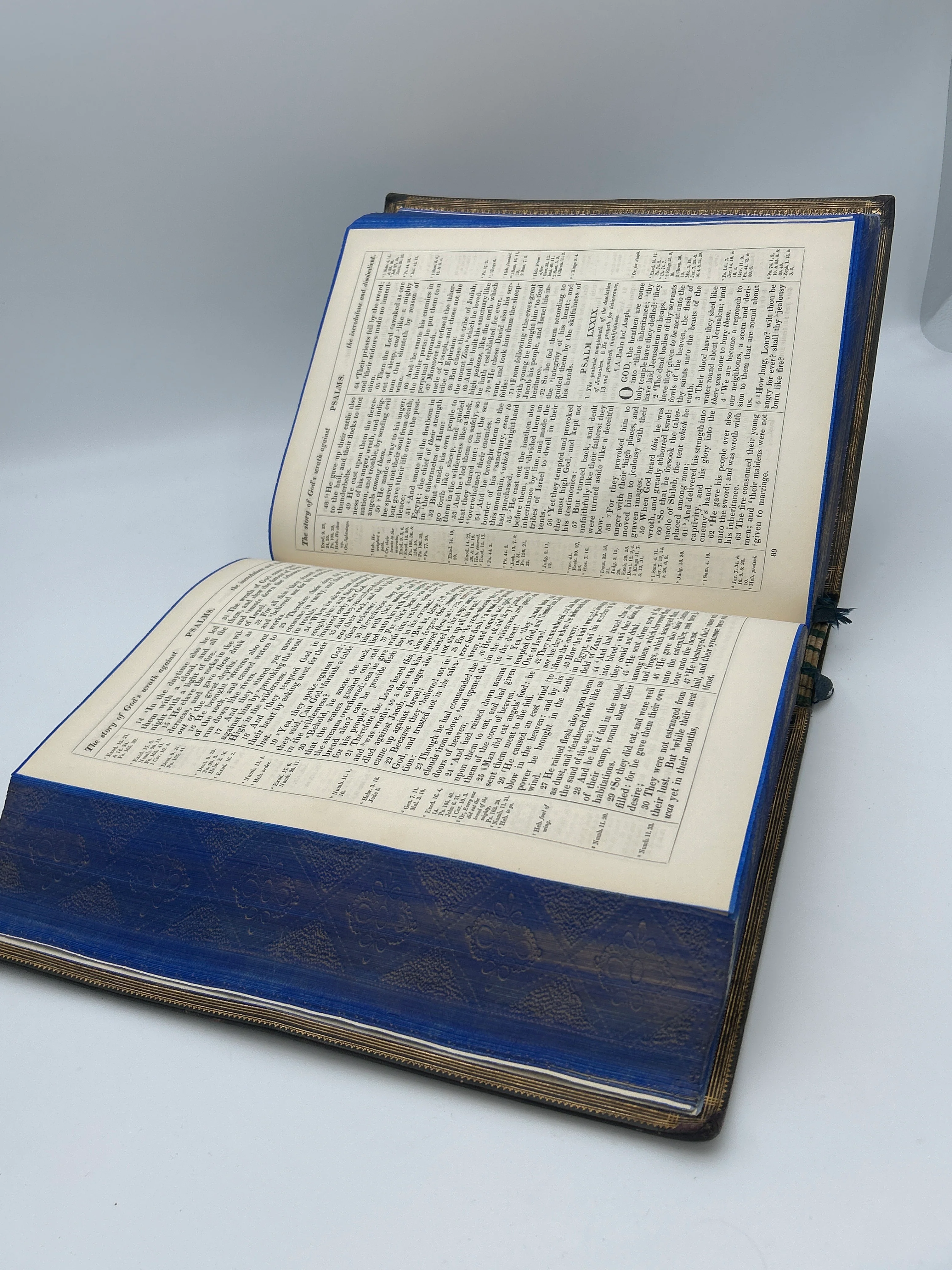 Holy Bible (Barritt) 1844 ( Blue Fore- Edge) - Image 5