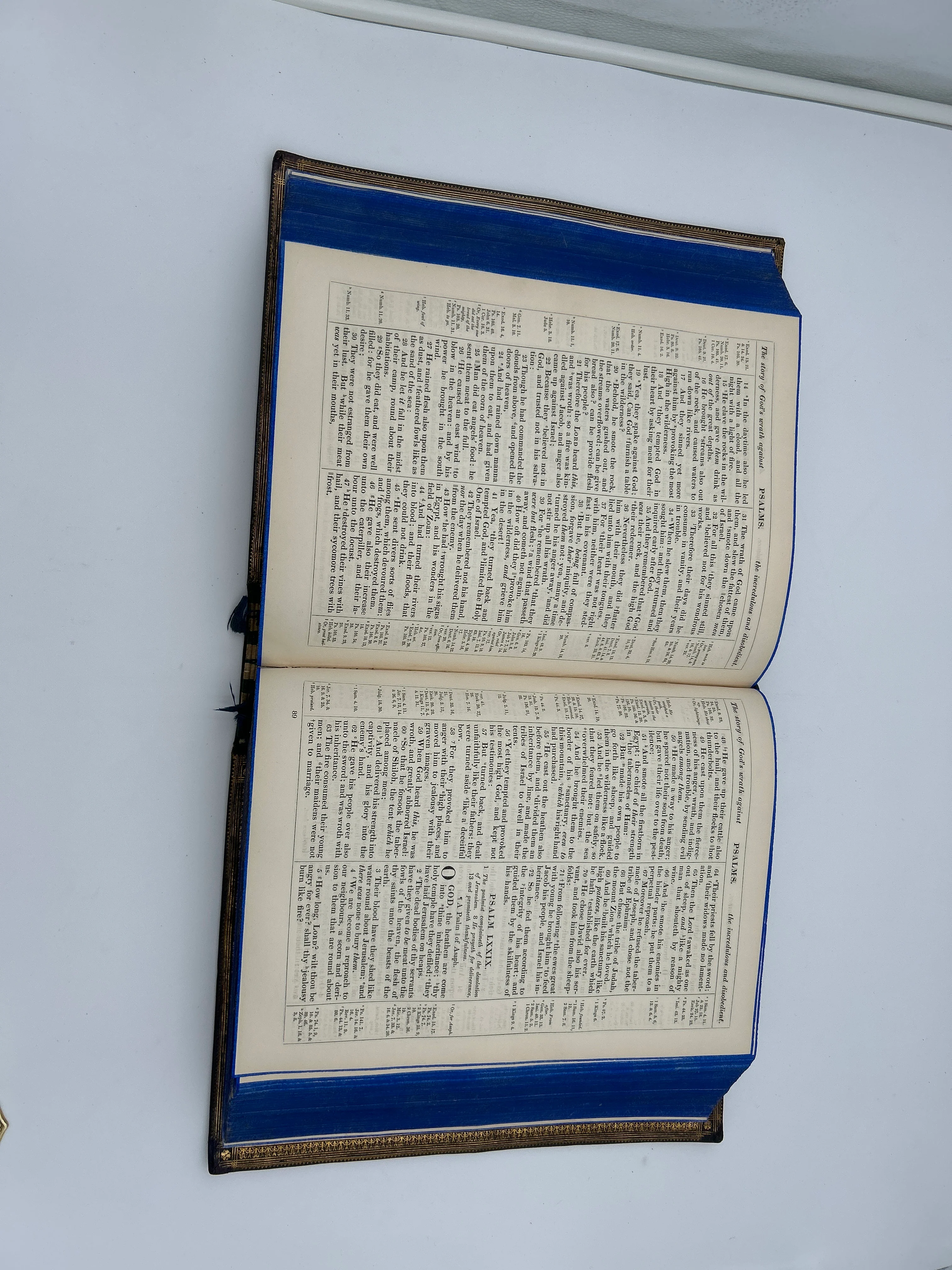 Holy Bible (Barritt) 1844 ( Blue Fore- Edge) - Image 6