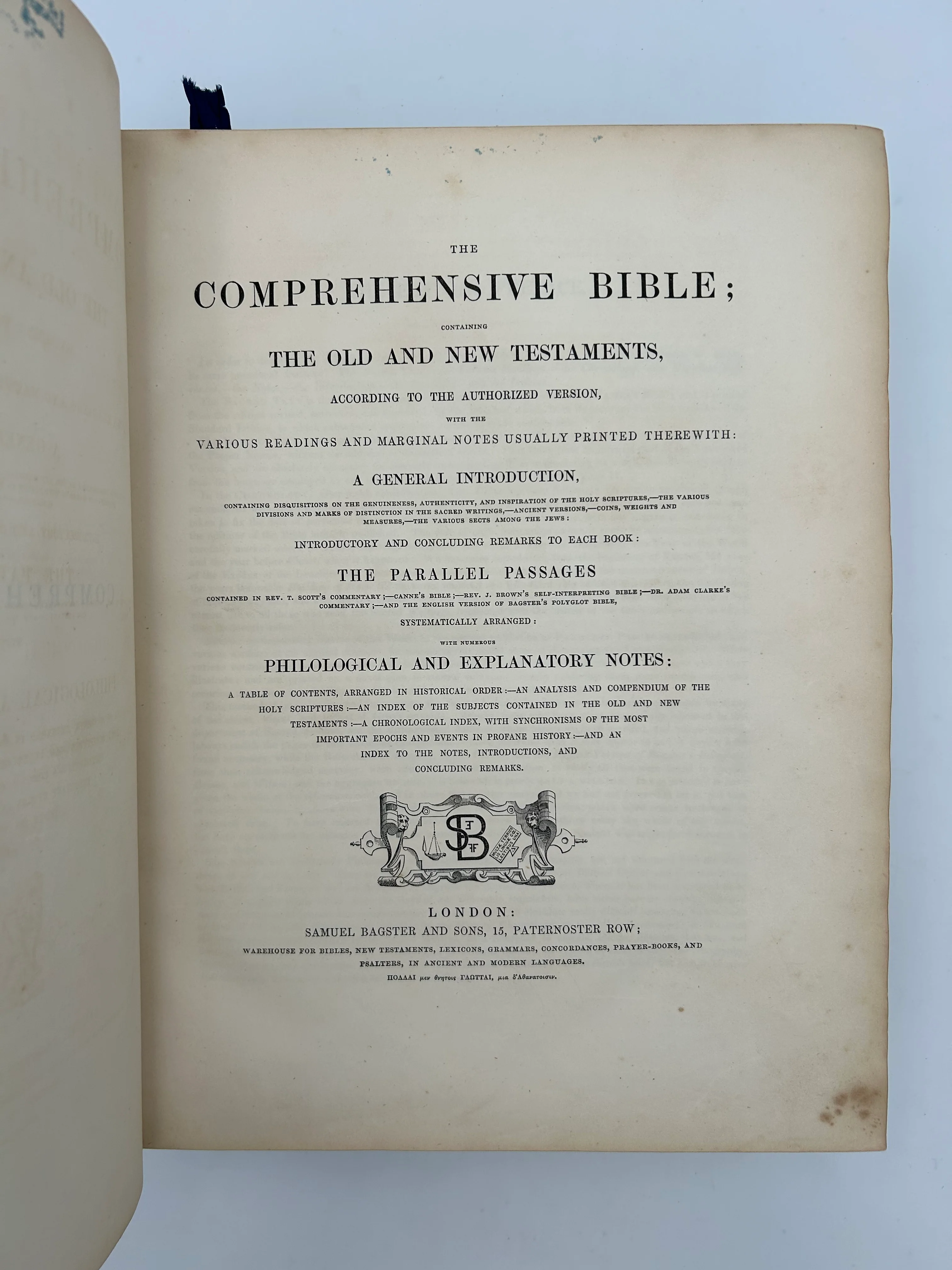 Holy Bible ca.1860 - Image 6