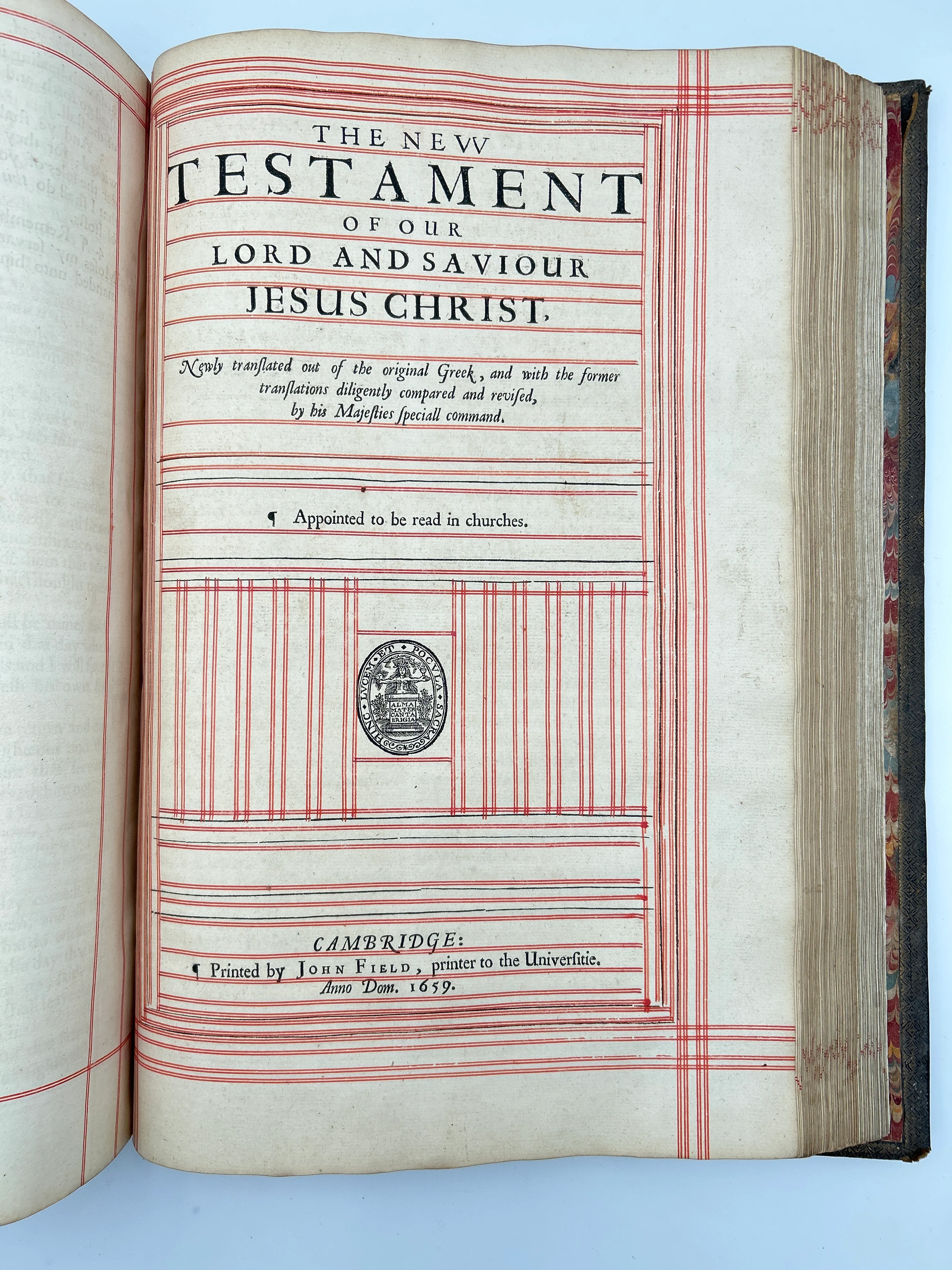 Holy Bible Cambridge Edition 1659 - Image 5