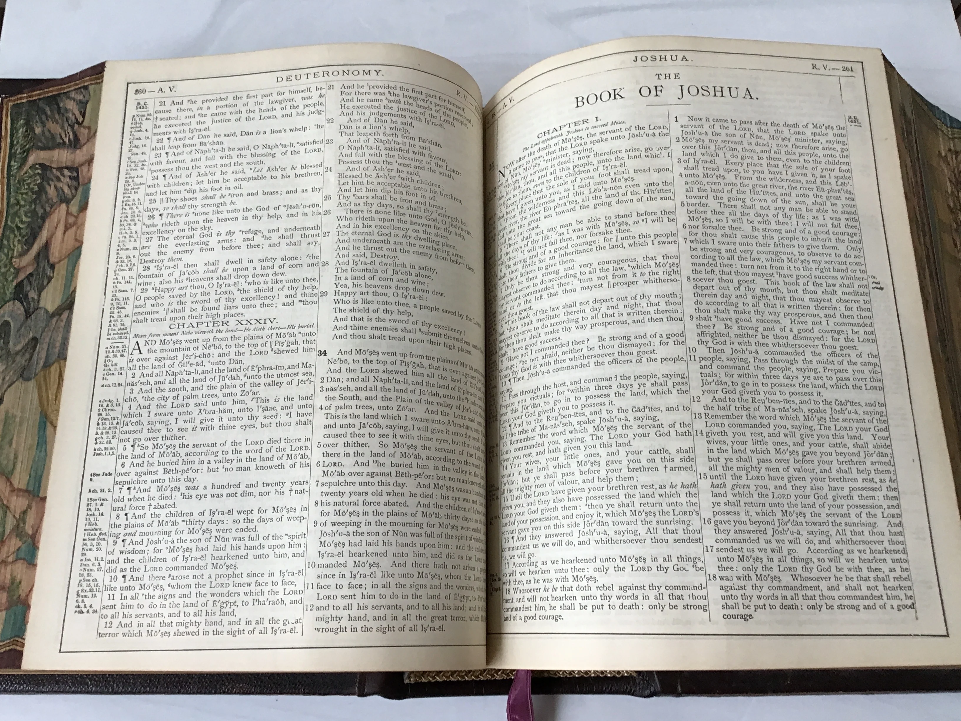 -Holy Bible - "double four" - edge 1892* - Image 11