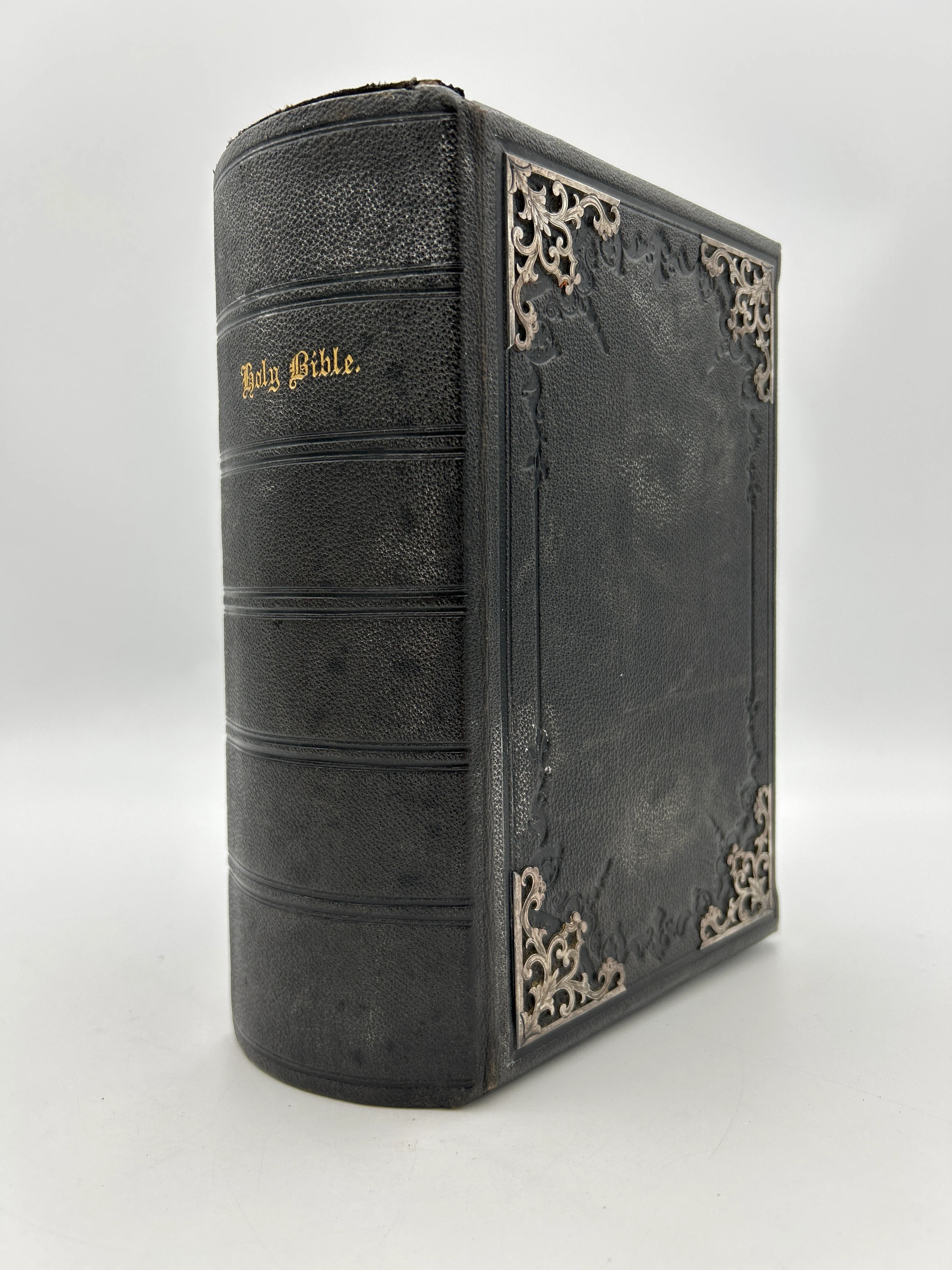 Holy Bible in Leather Box 1819