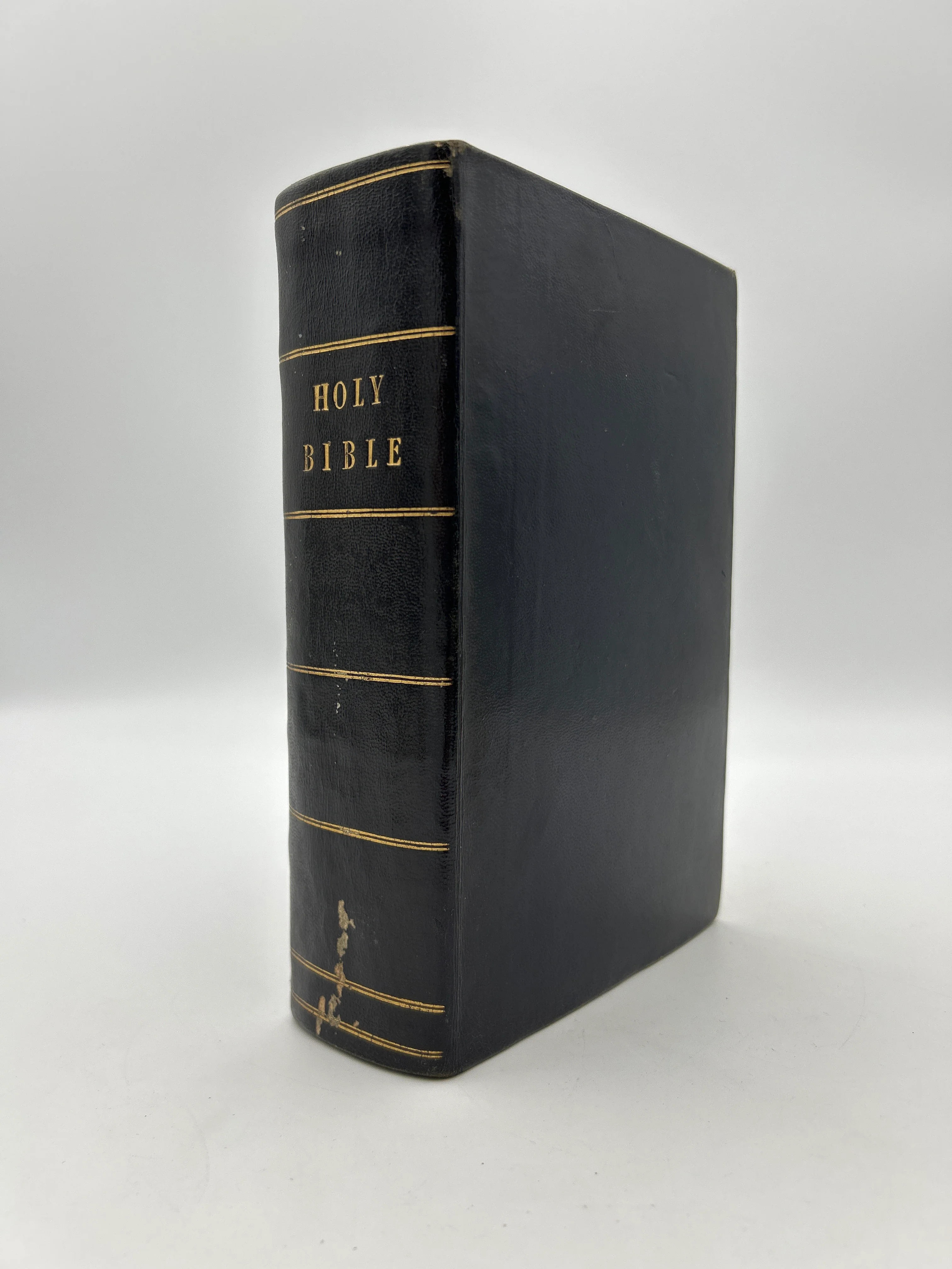 Holy Bible in Leather Box 1819 - Image 9