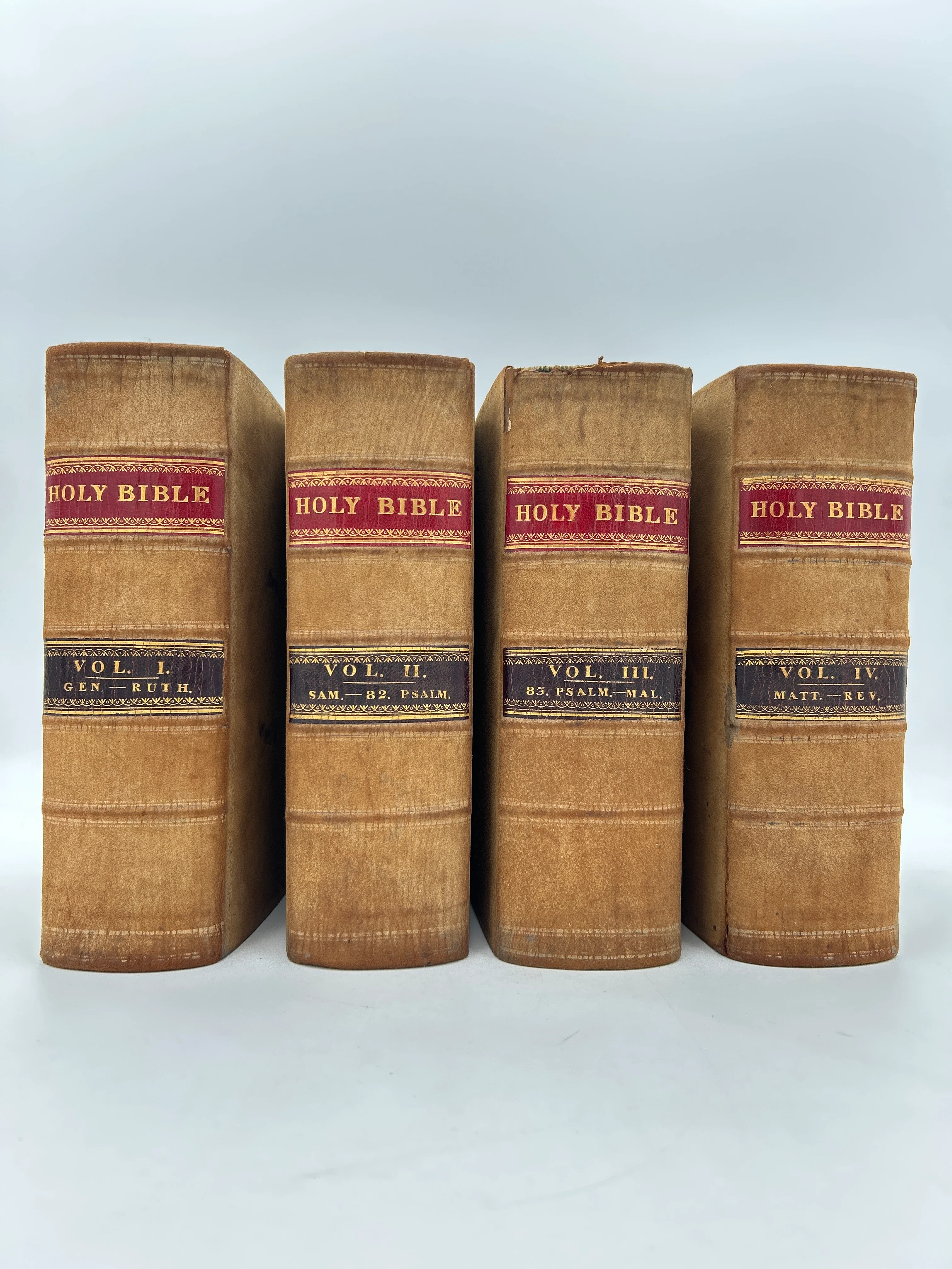 Holy Bible 1774 in Four Volumes