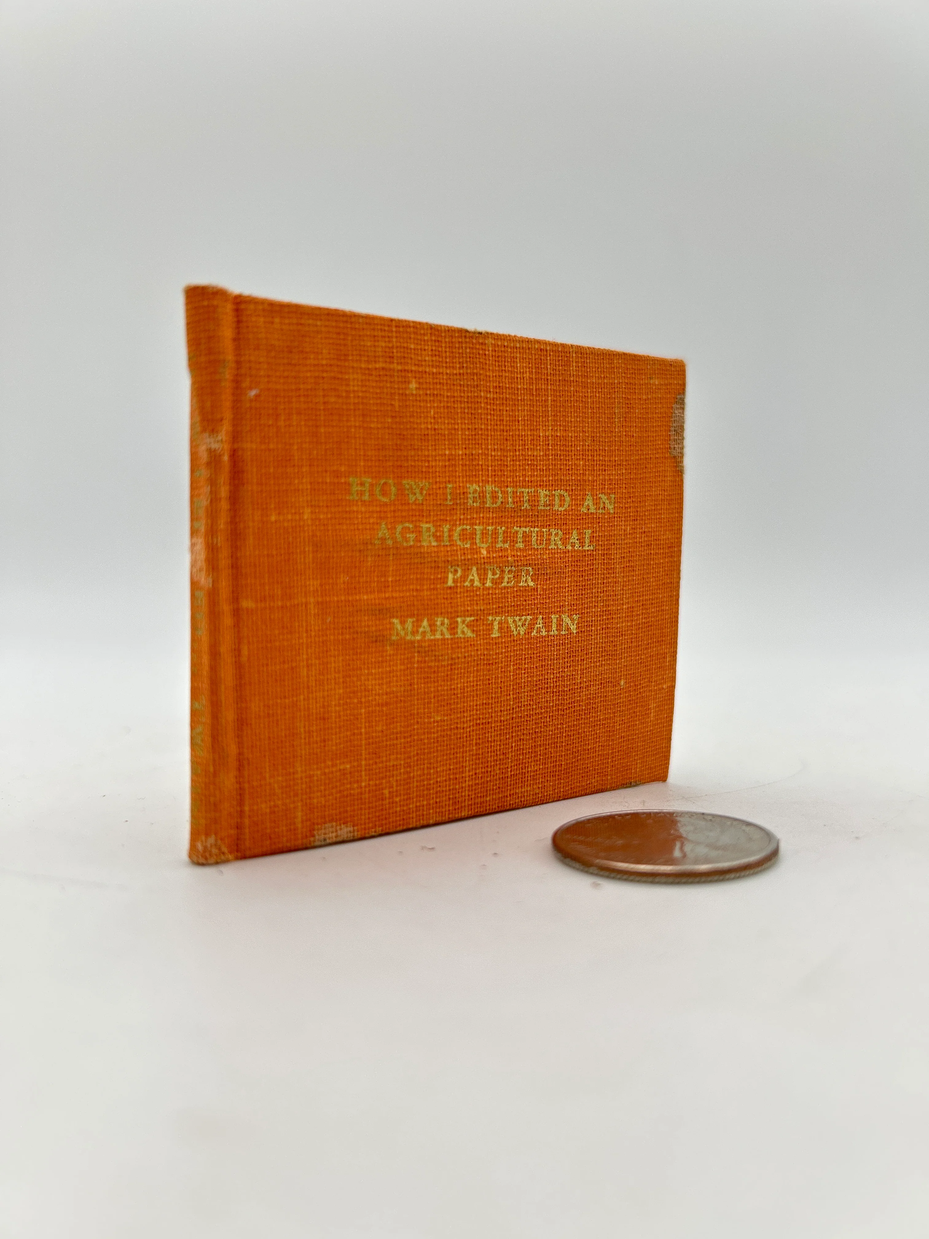 How I Edited An Agricultural Paper in Miniature