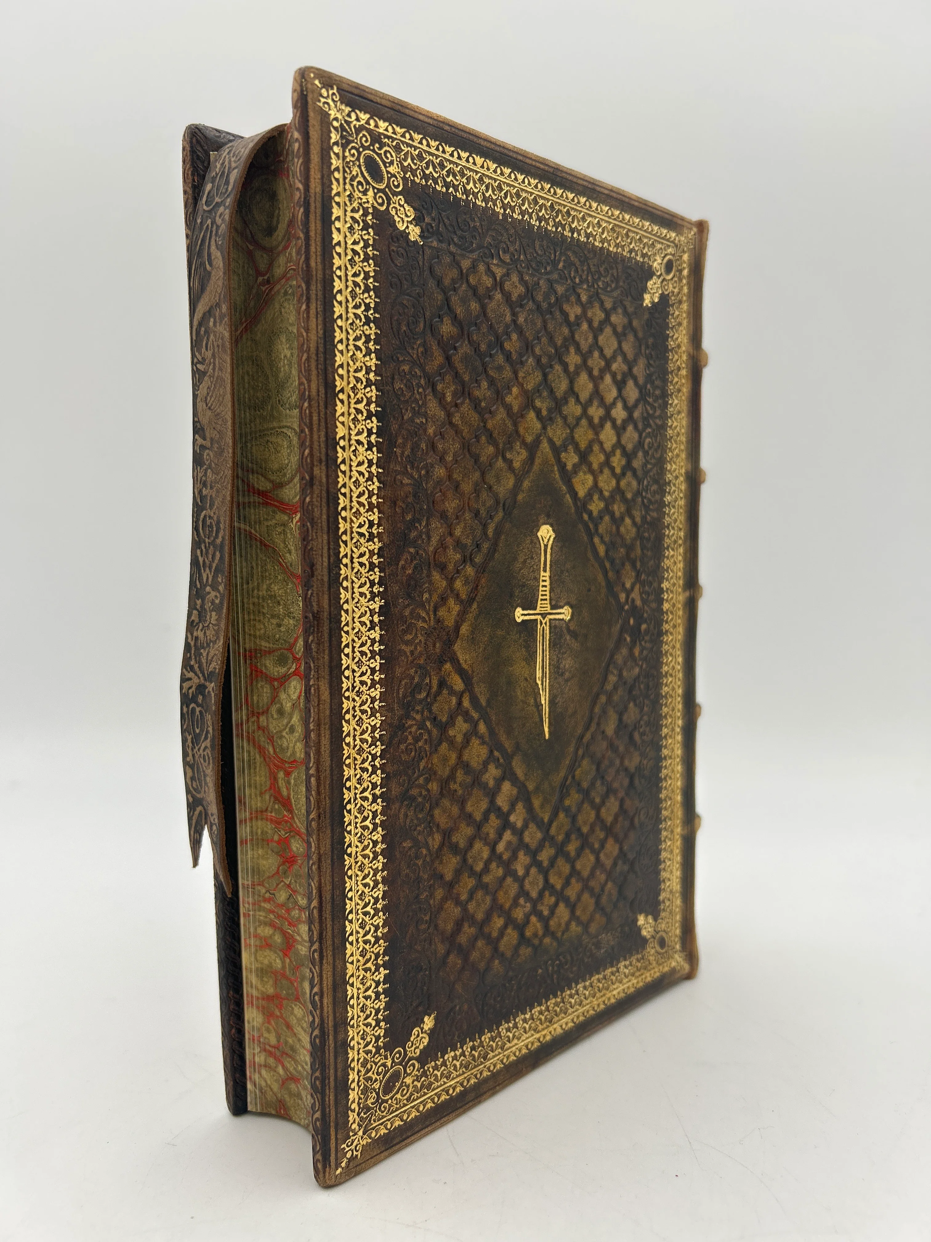Italian Bound - Antiqued Lord of The Rings Trilogy ( Gold Set) - Image 6