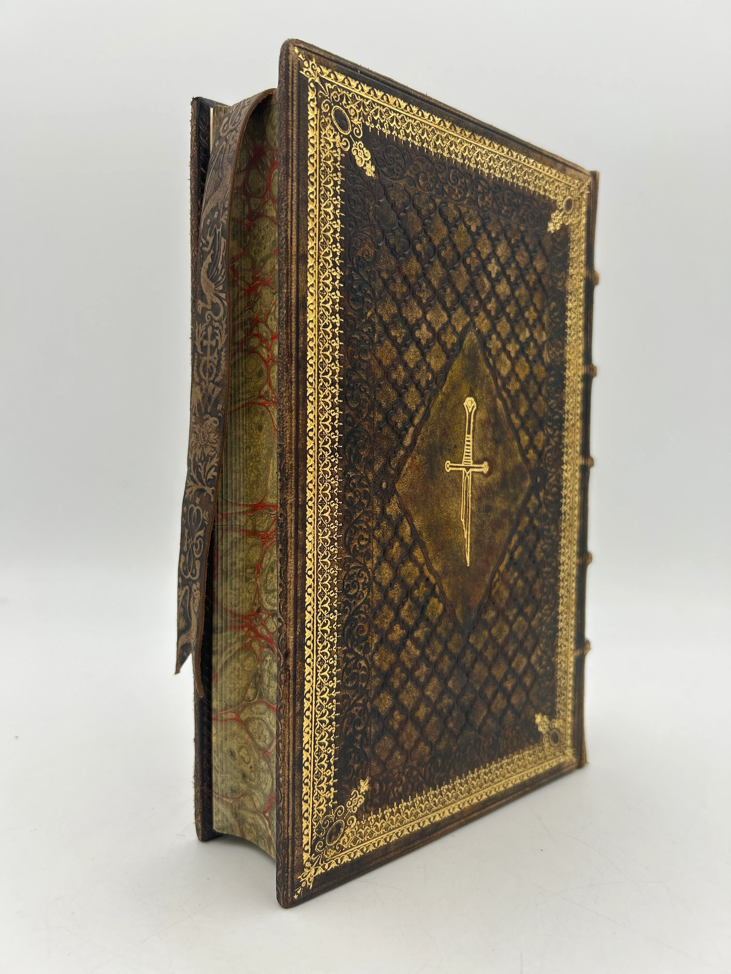 Italian Bound - Antiqued Lord of The Rings Trilogy ( Gold Set) - Image 9