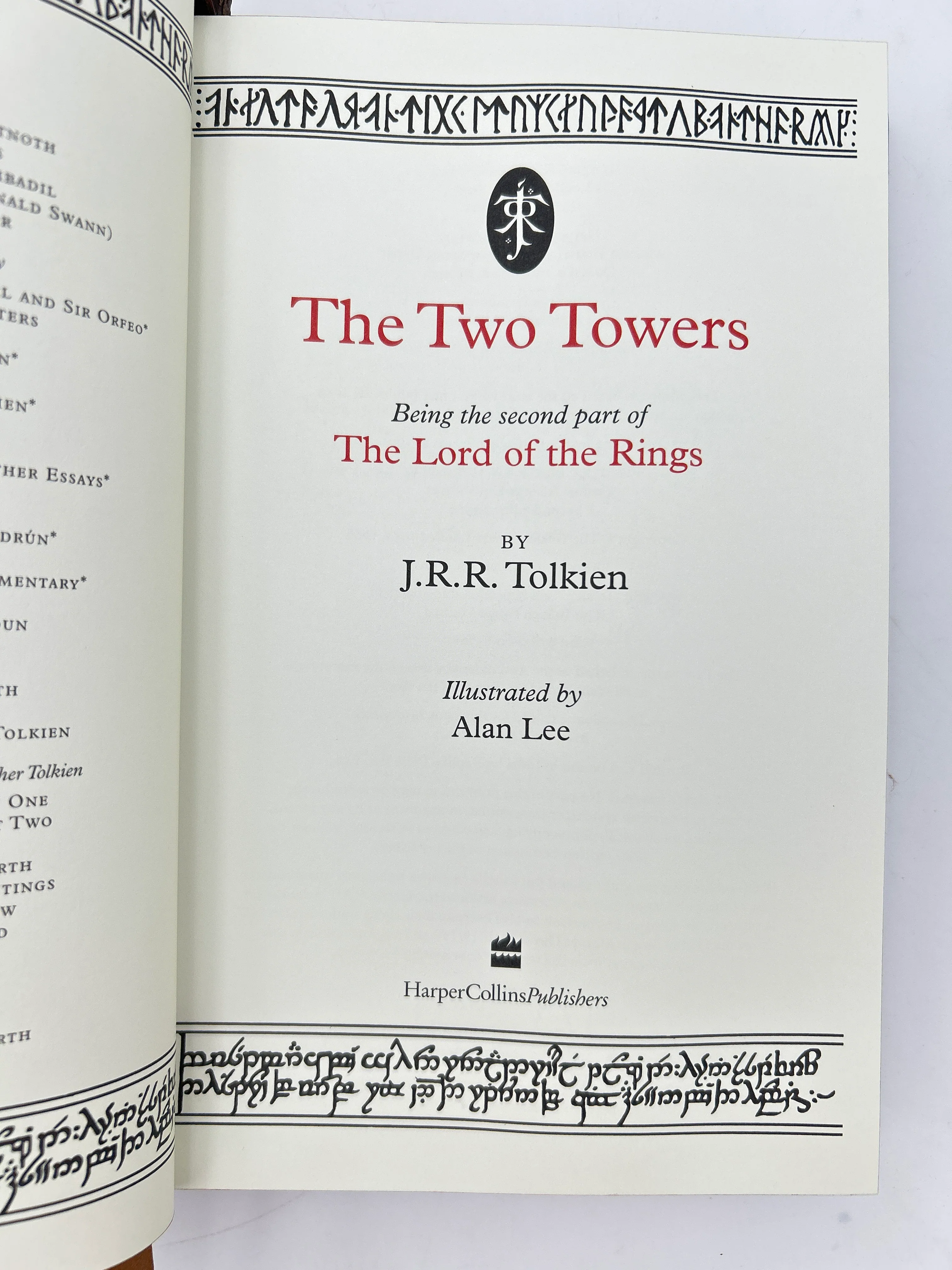 Italian Bound - Antiqued Lord of The Rings Trilogy - Image 11