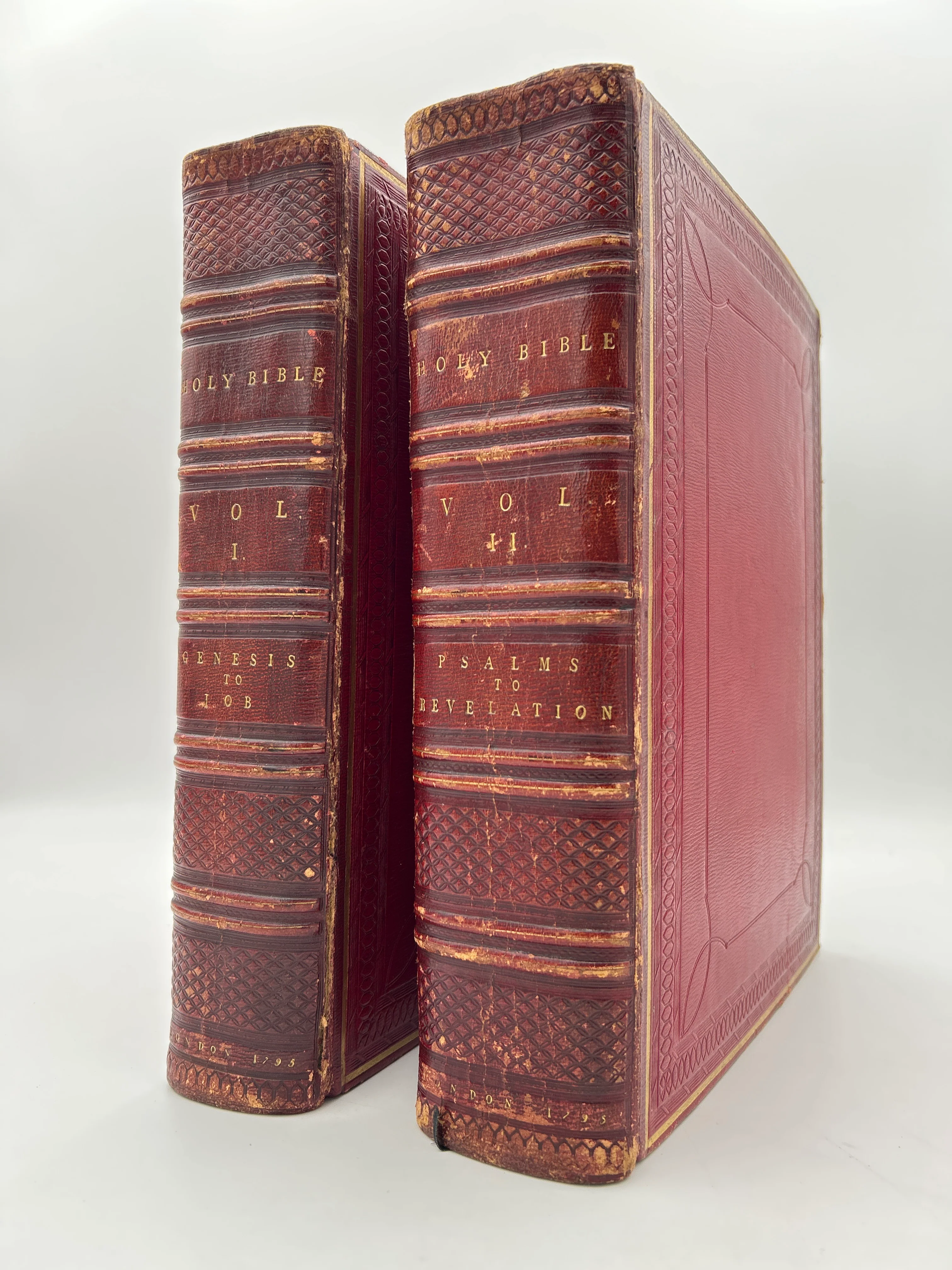 Holy Bible 1795 in Two Volumes