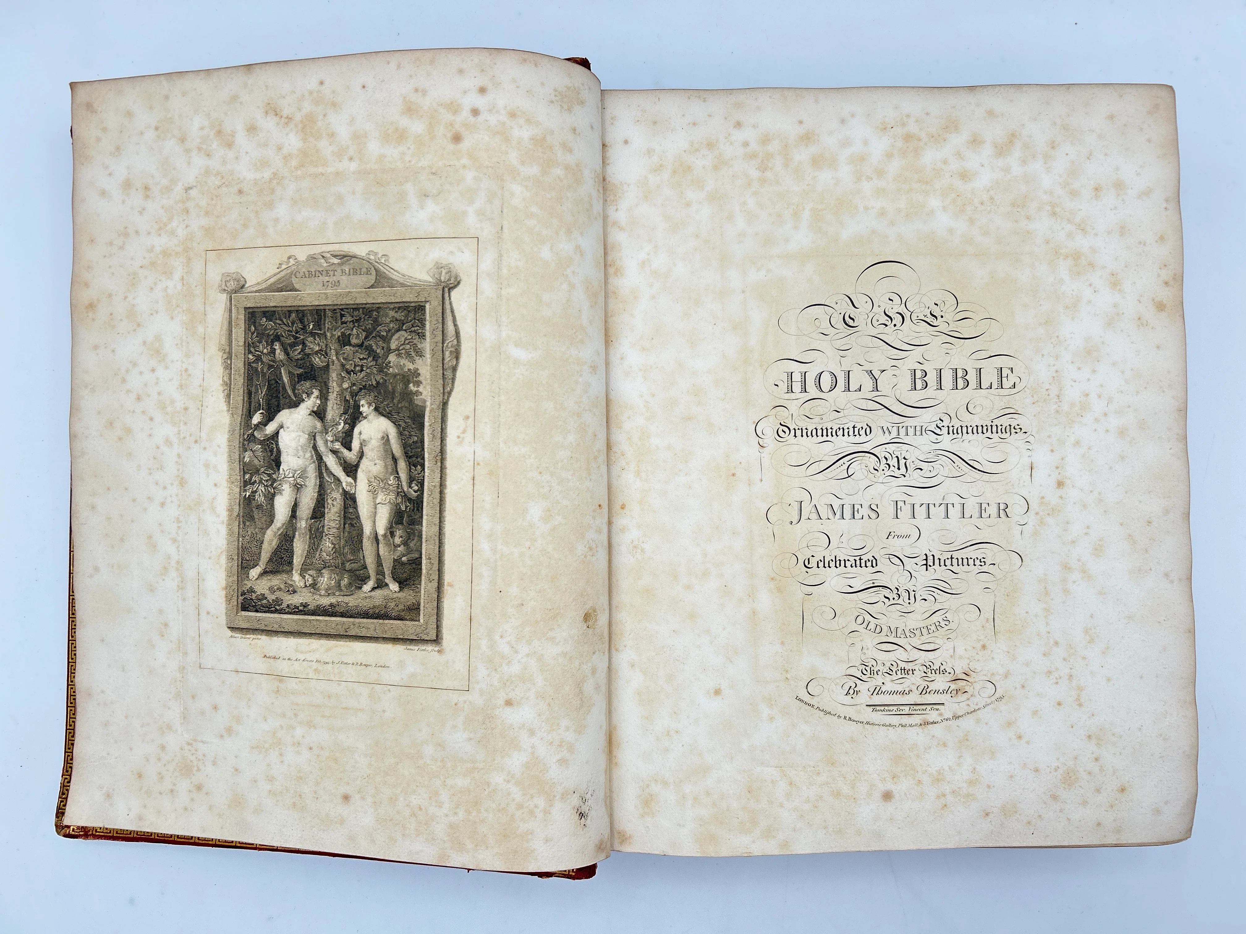 Holy Bible 1795 in Two Volumes - Image 2