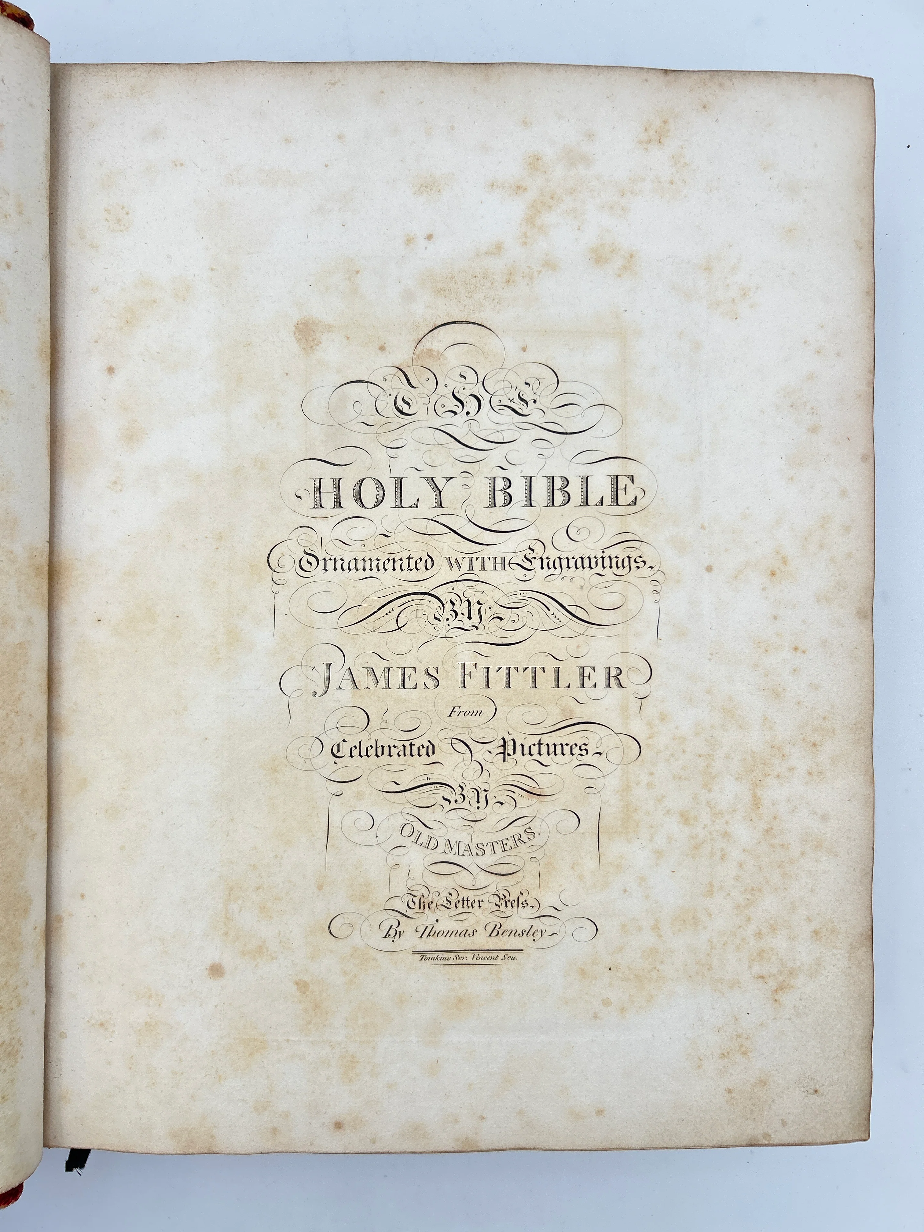 Holy Bible 1795 in Two Volumes - Image 4