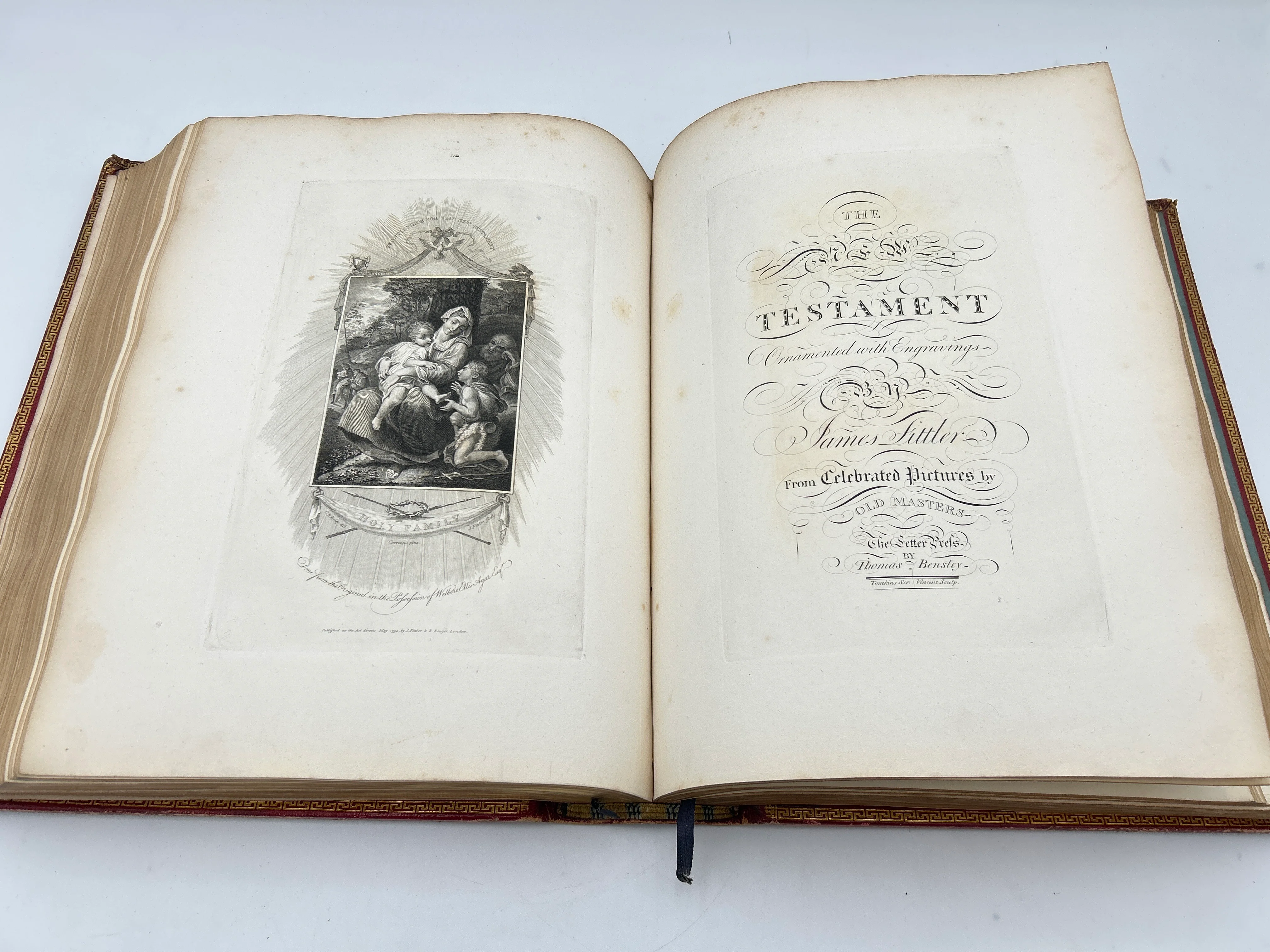 Holy Bible 1795 in Two Volumes - Image 5