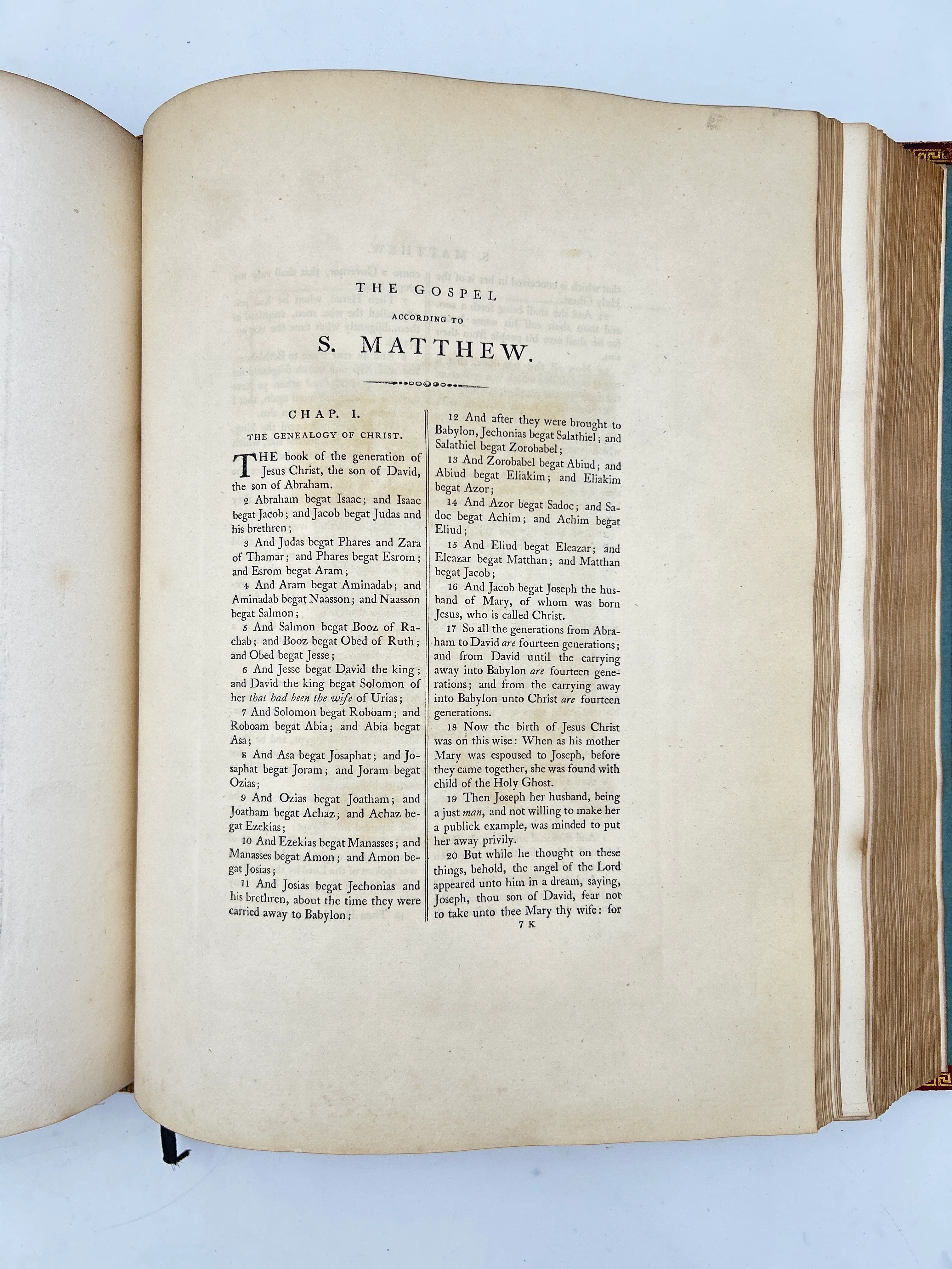 Holy Bible 1795 in Two Volumes - Image 6