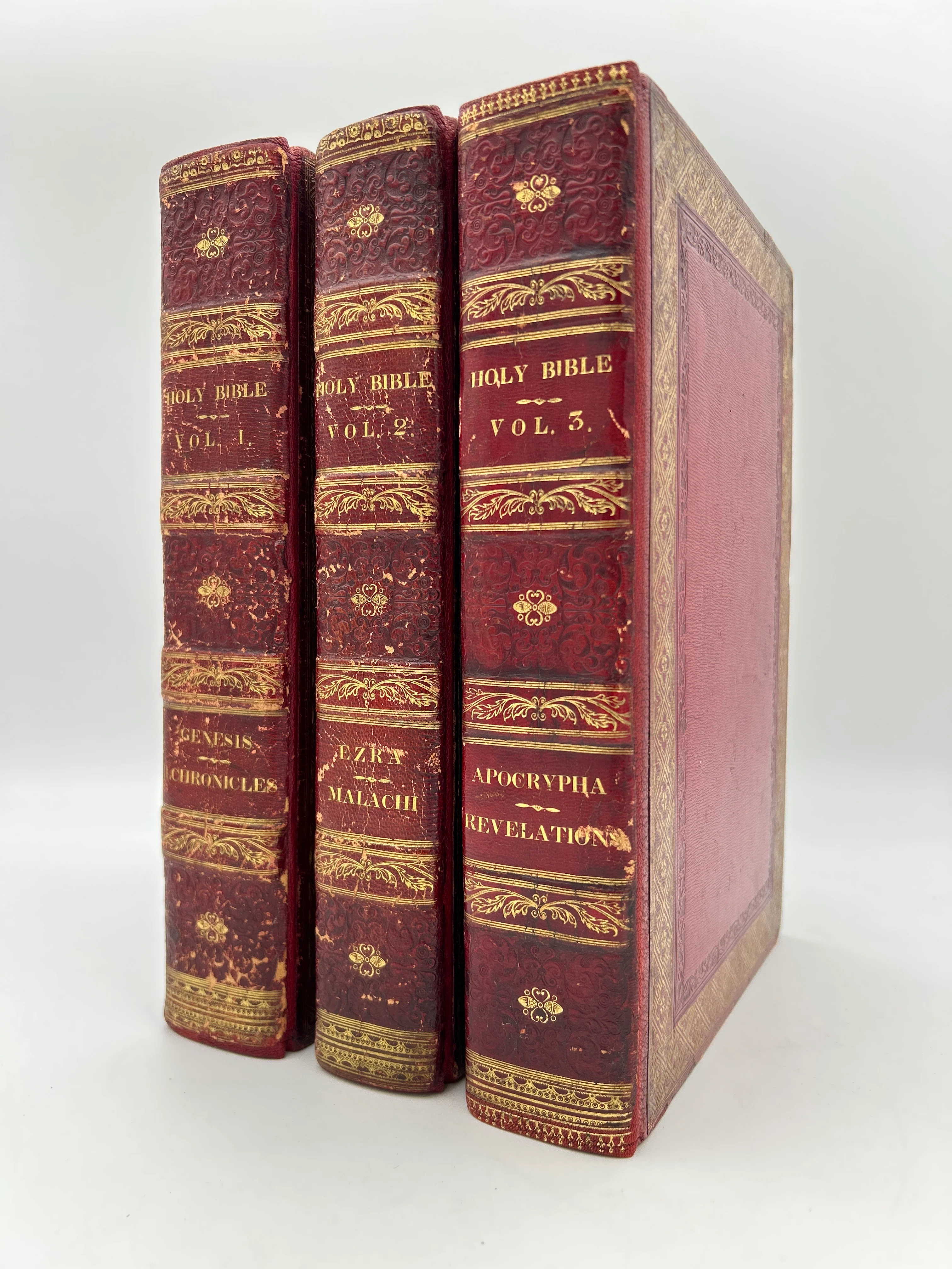 King James fore-edge 1815 (3 vol.)