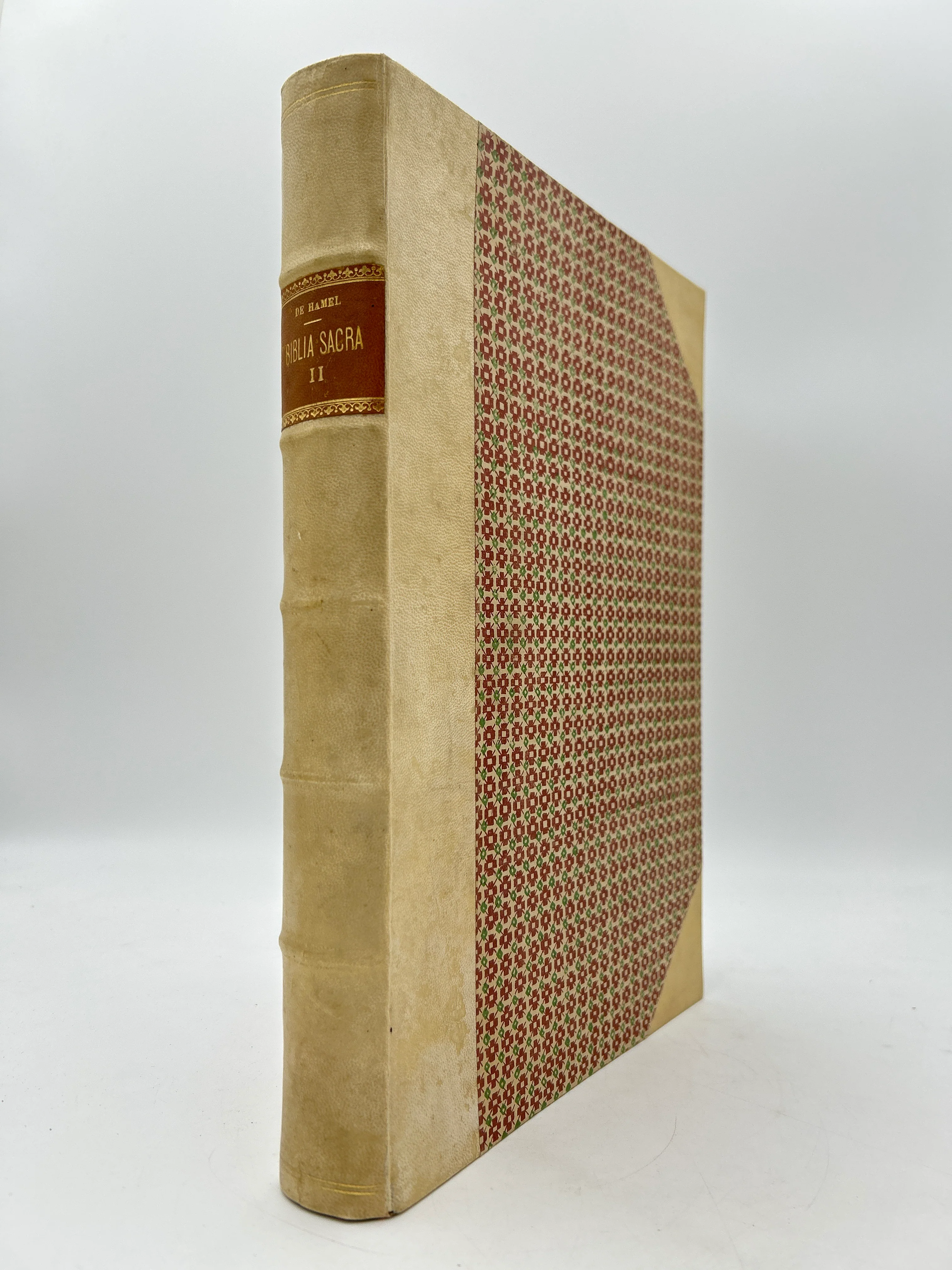 Latin Bible 1774 - Image 5