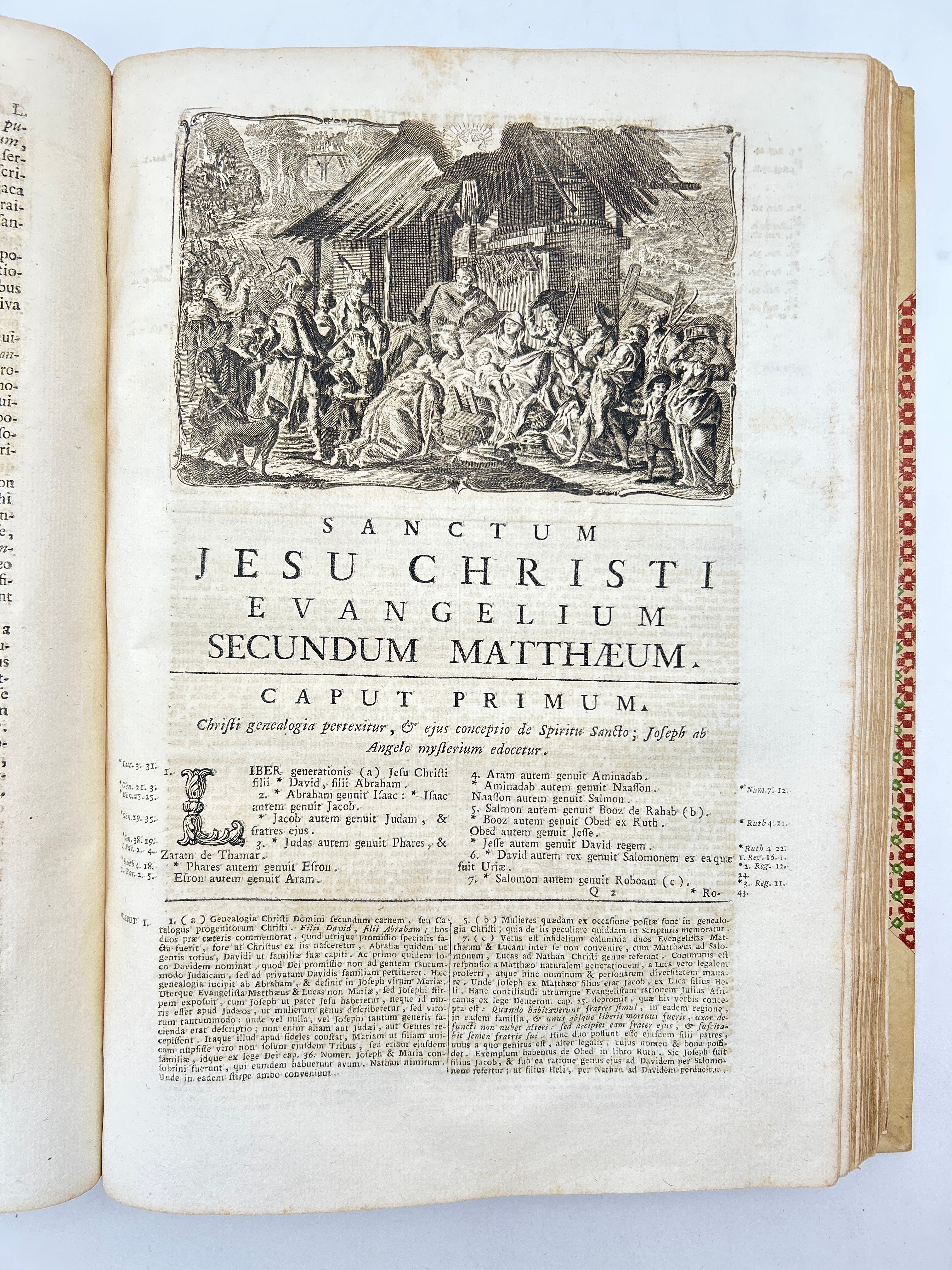 Latin Bible 1774 - Image 7