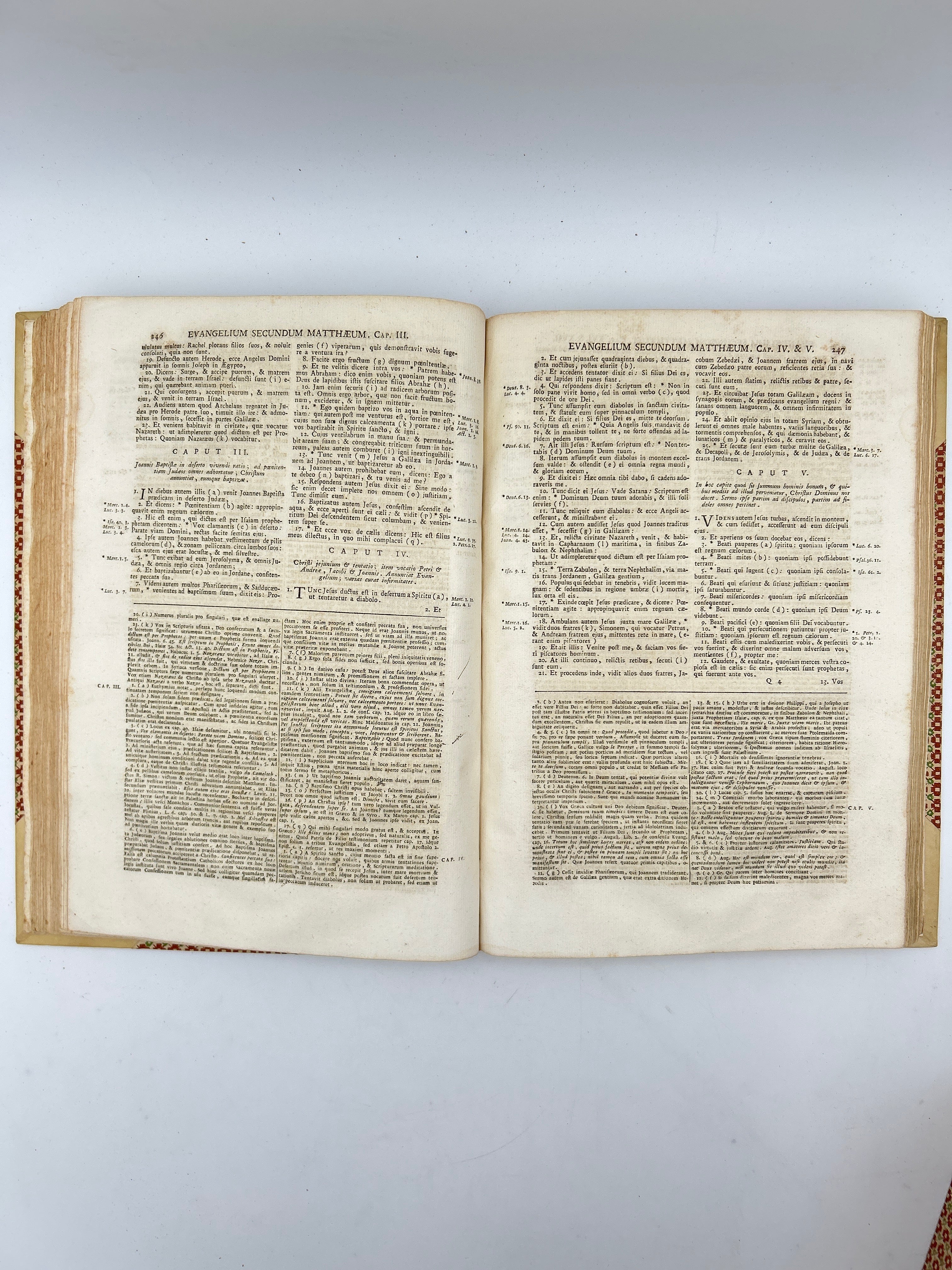 Latin Bible 1774 - Image 8